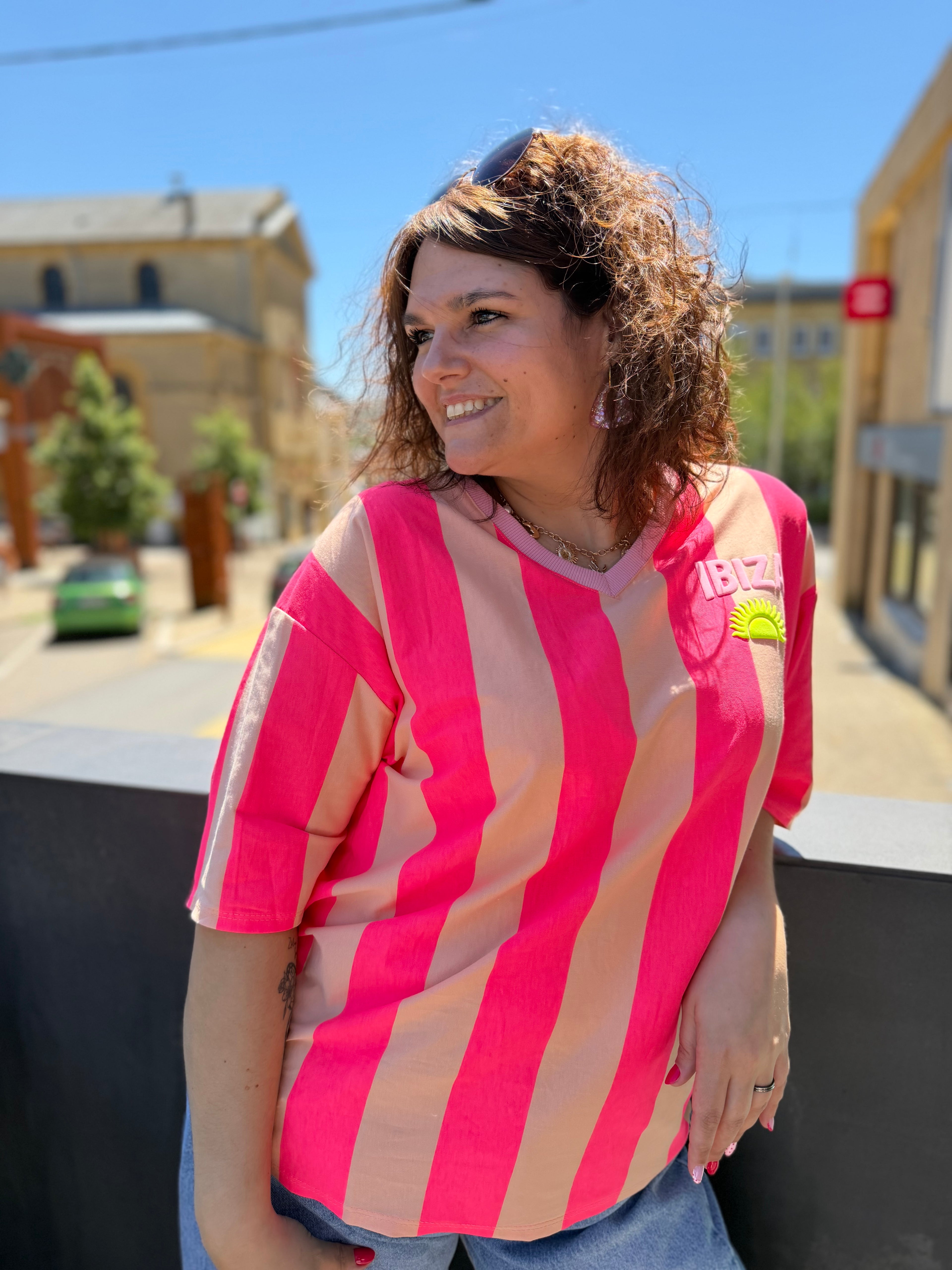 T-shirt Ibiza rose