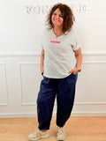 Pantalon Gina bleu marine