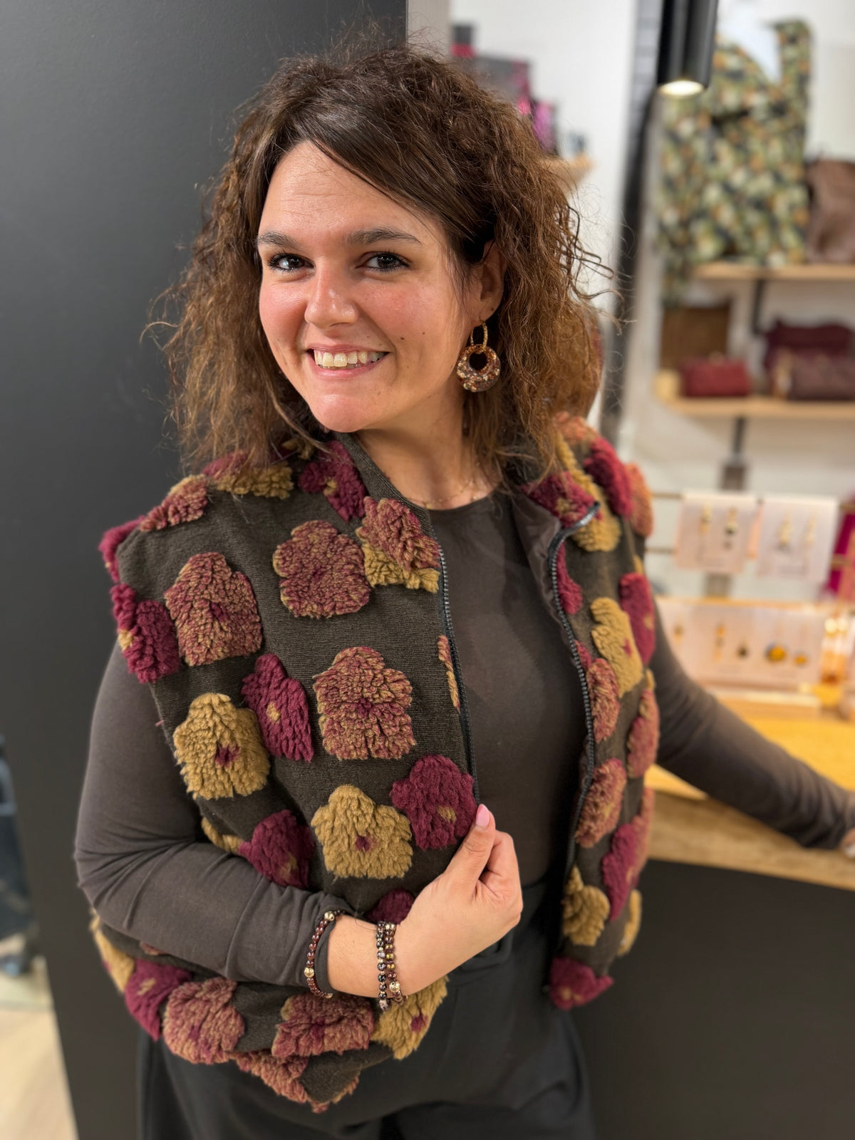 Veste sans manches Flora