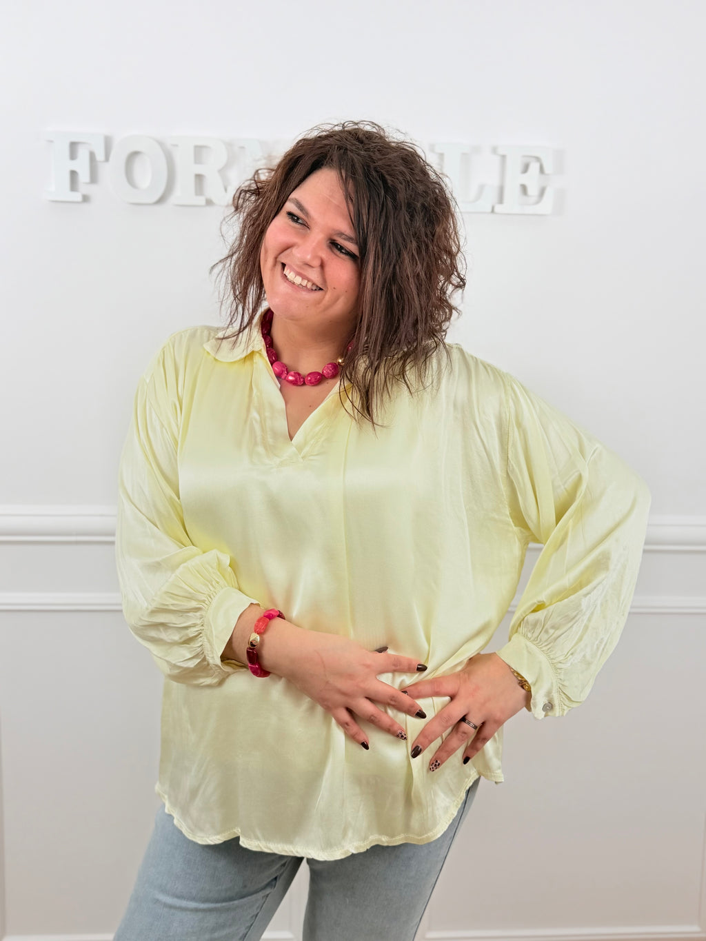 Blouse Malia jaune