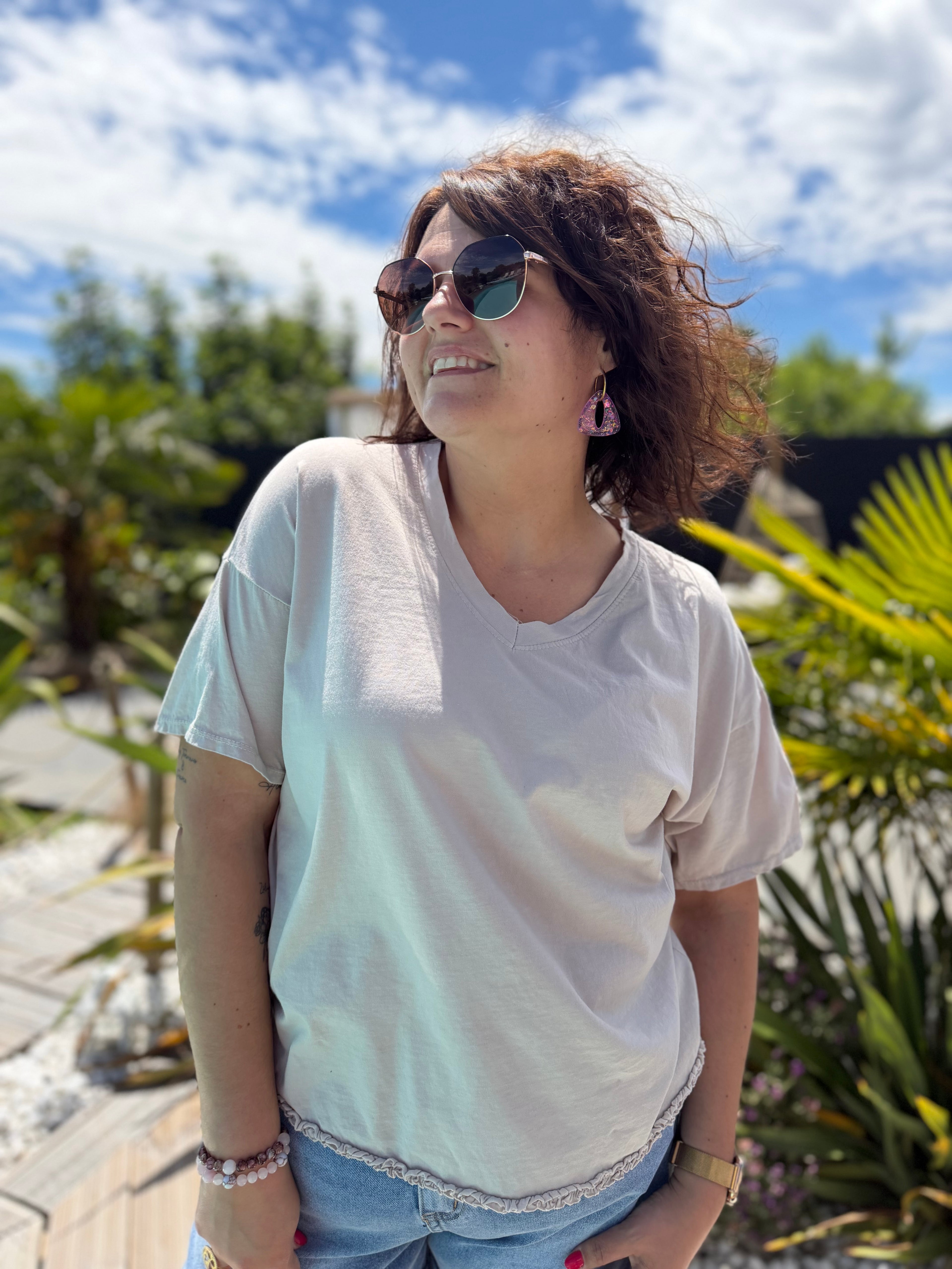 T-shirt Lola beige