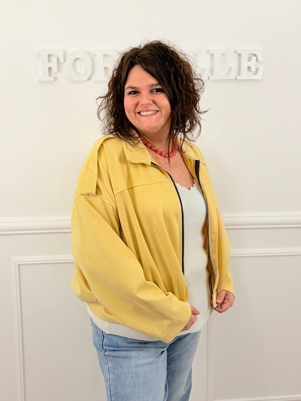 Veste Azel jaune