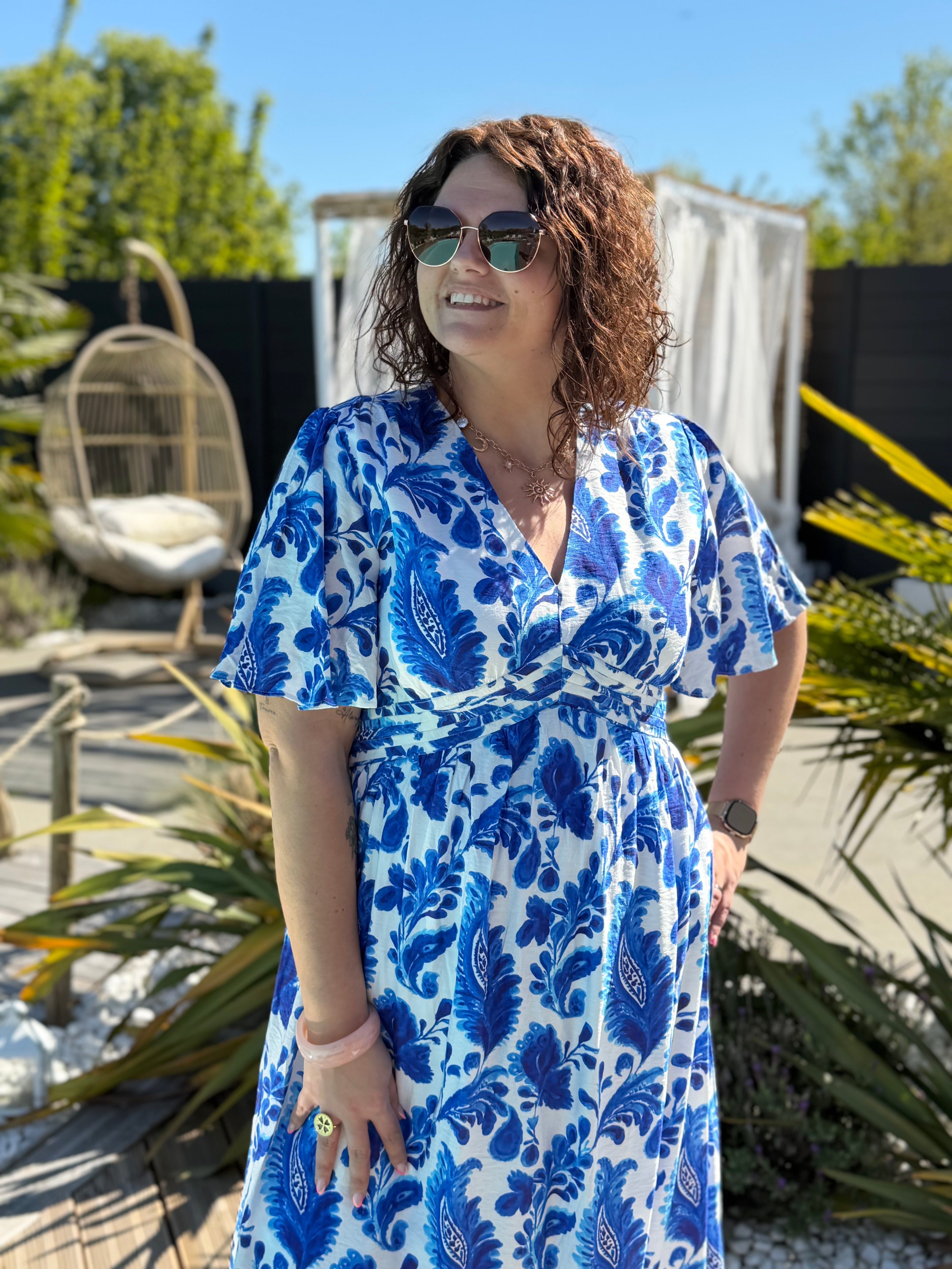 Robe Ysaline bleu