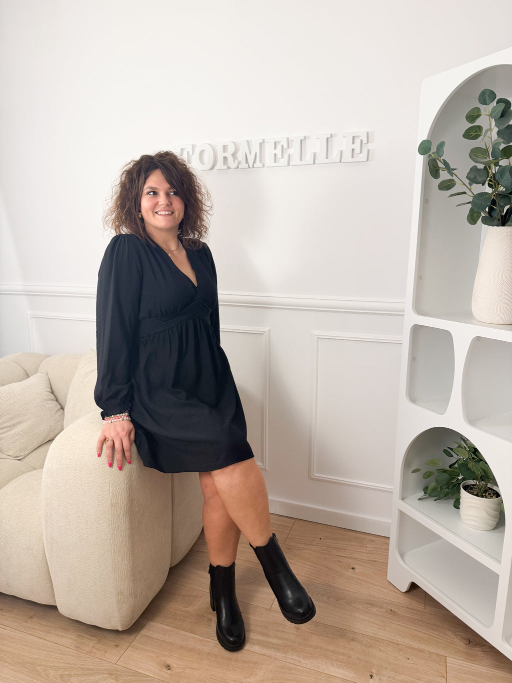Robe Éliséa noir