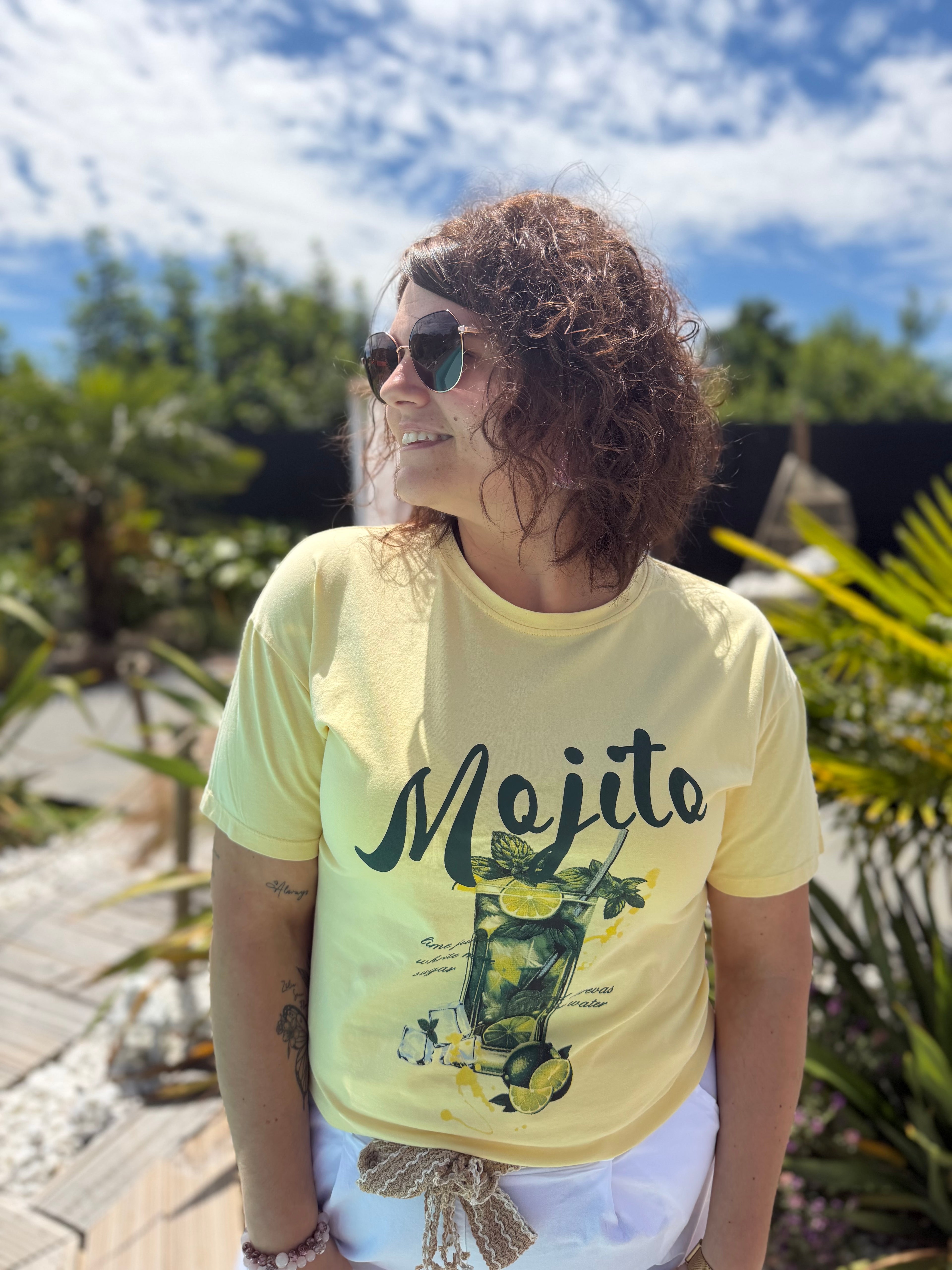 T-shirt Mijito jaune