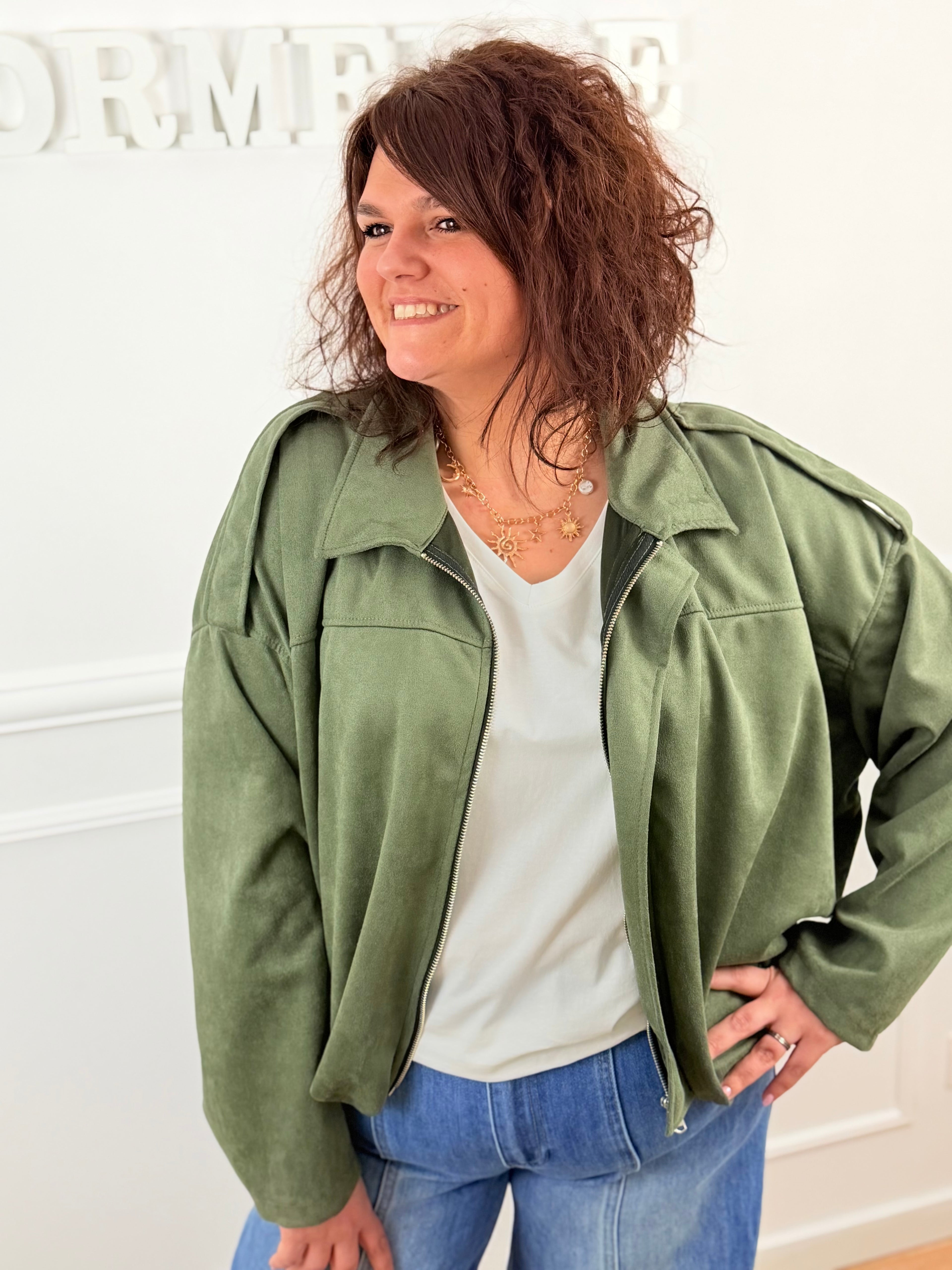 Veste Azel kaki