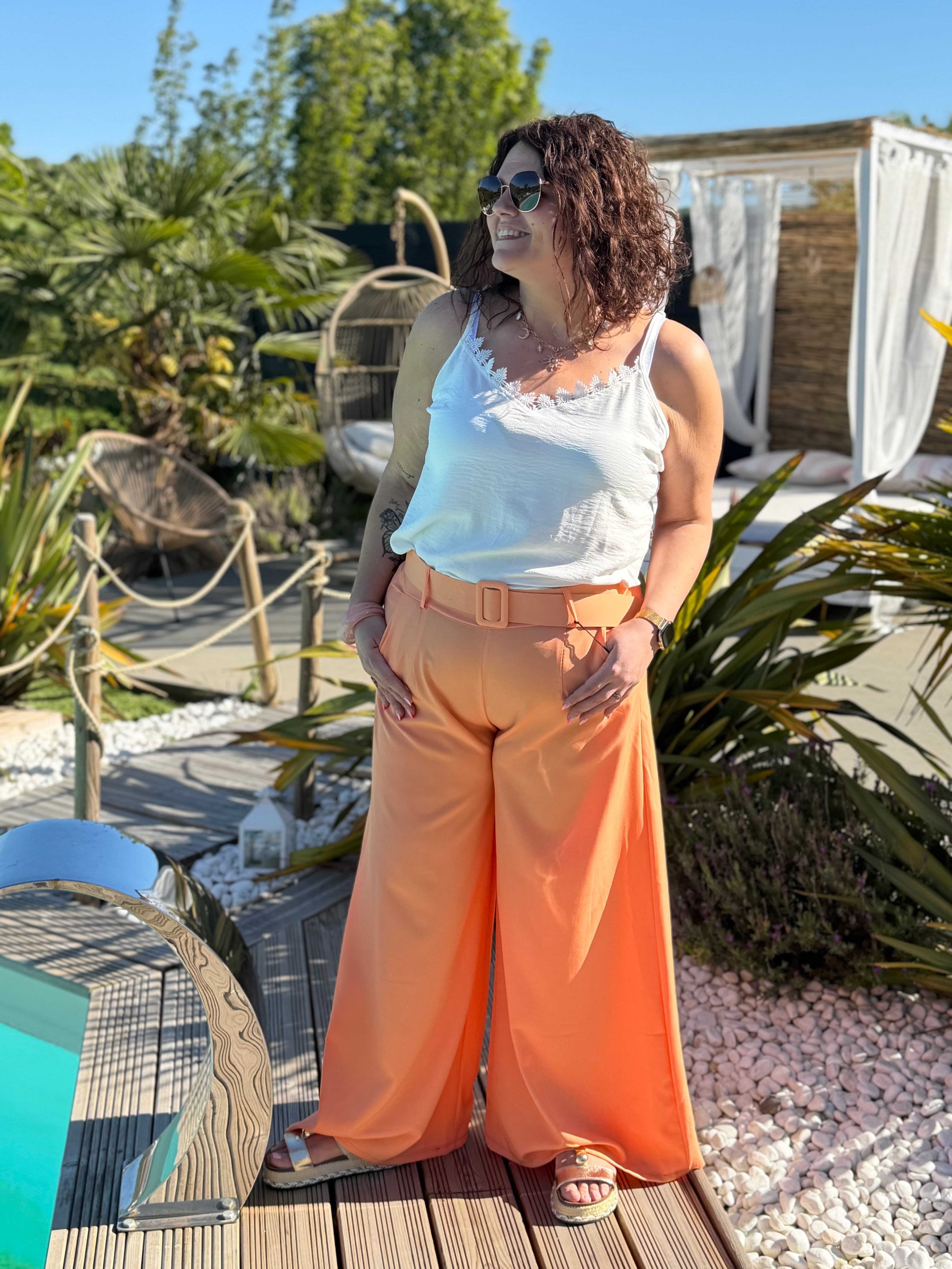 Pantalon orange