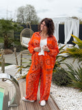 Chemisier Kalia orange