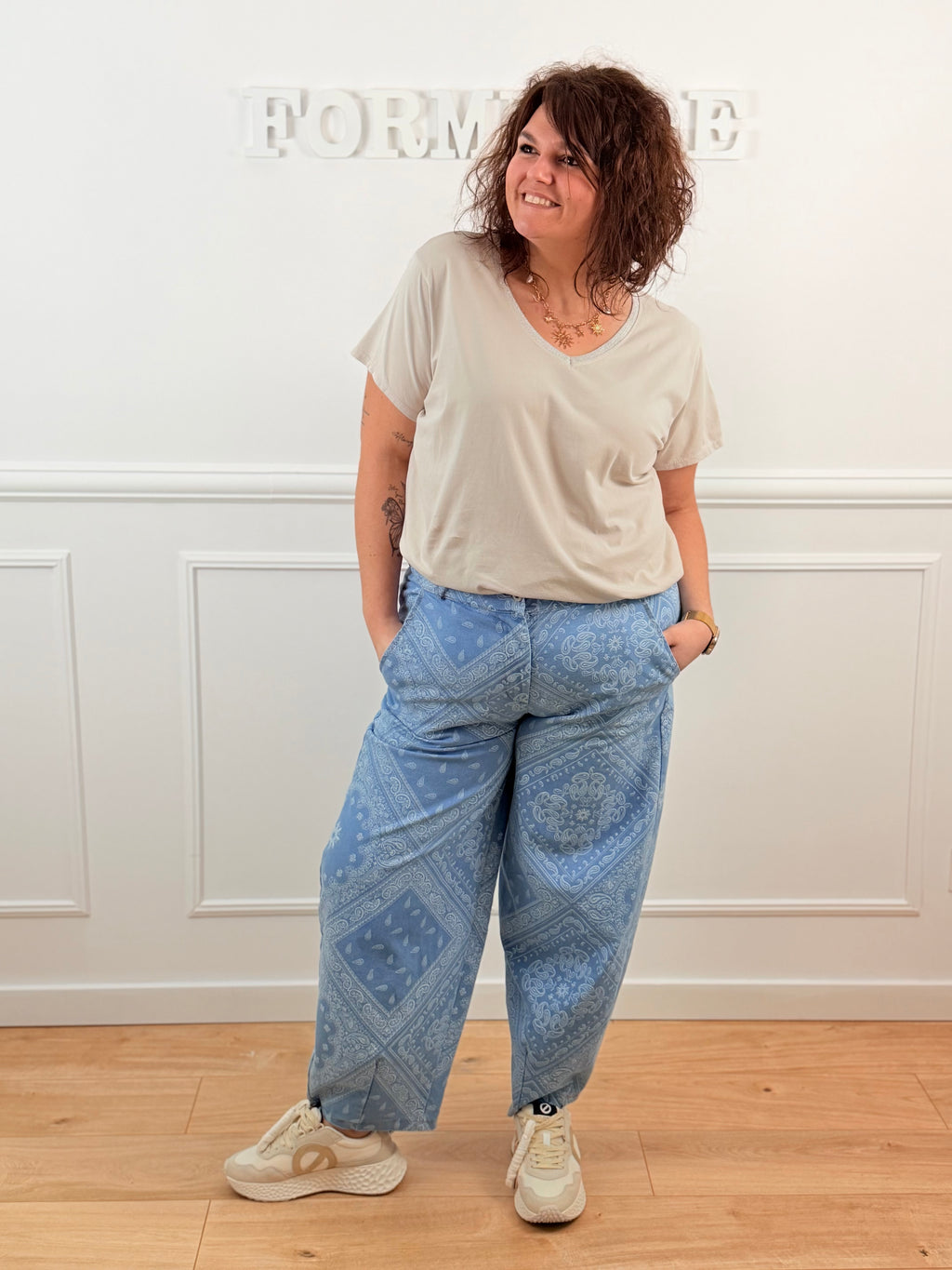 T-shirt Jena sable