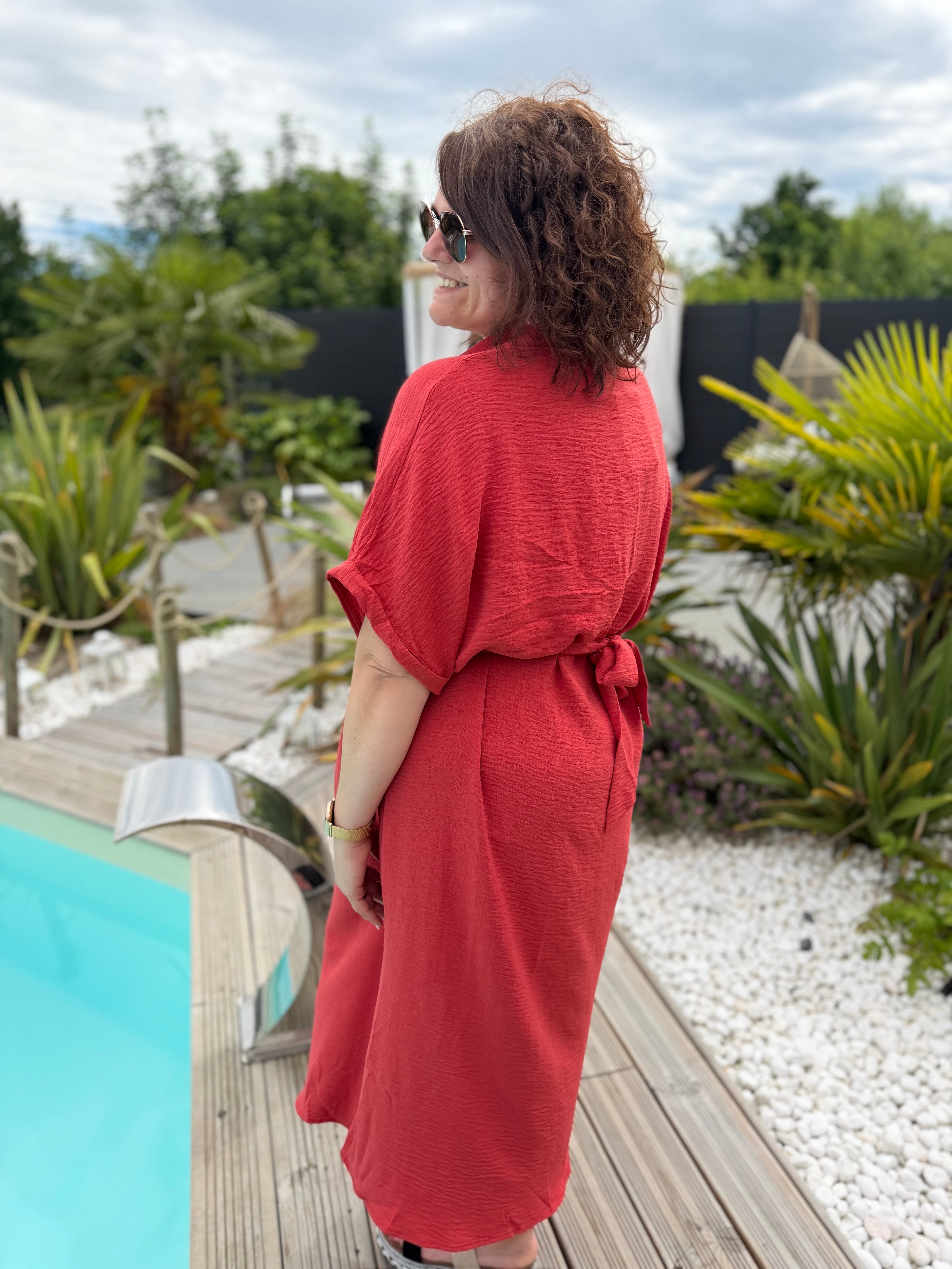 Robe Théa terracotta