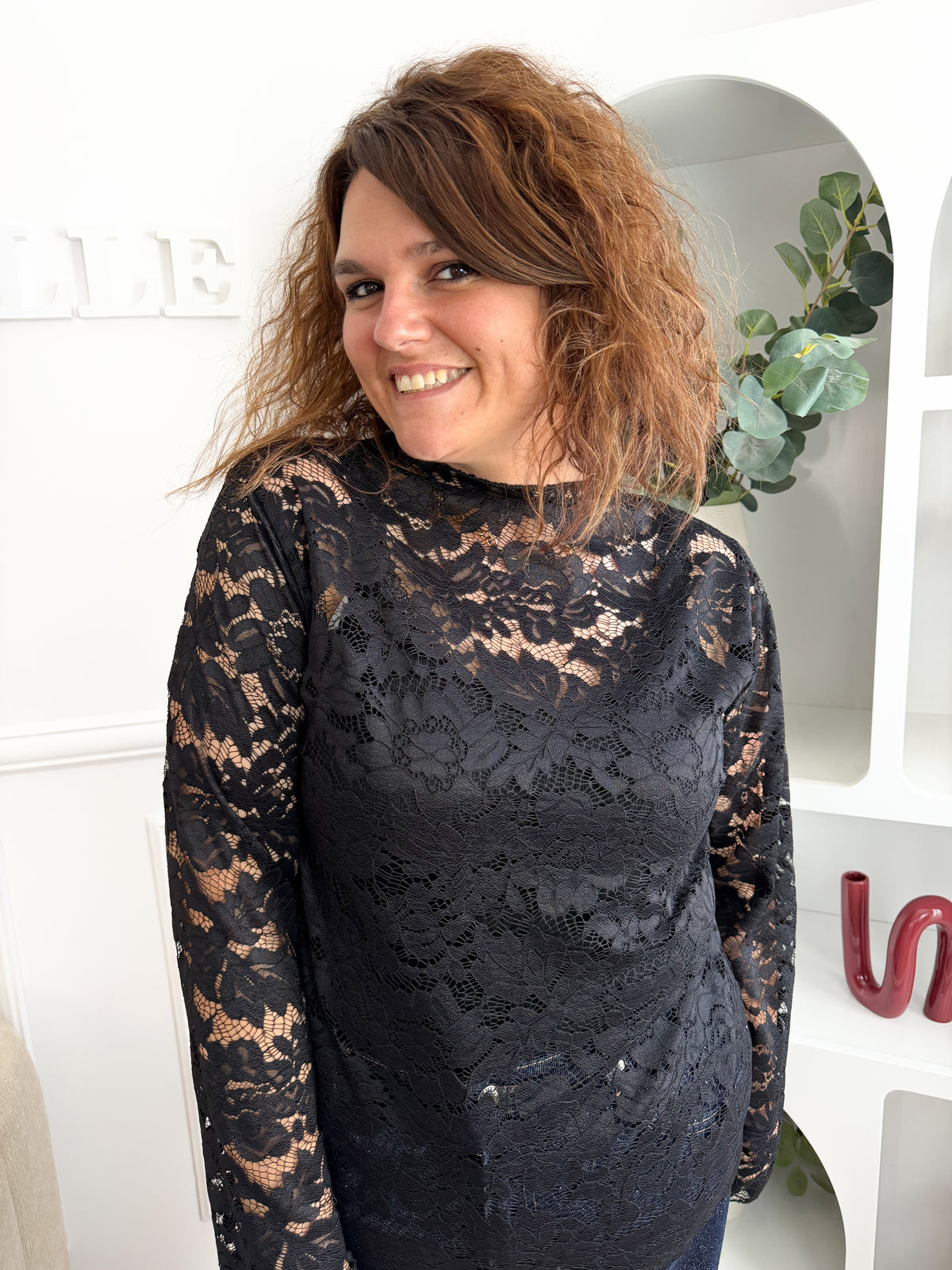 Haut dentelle Fiona
