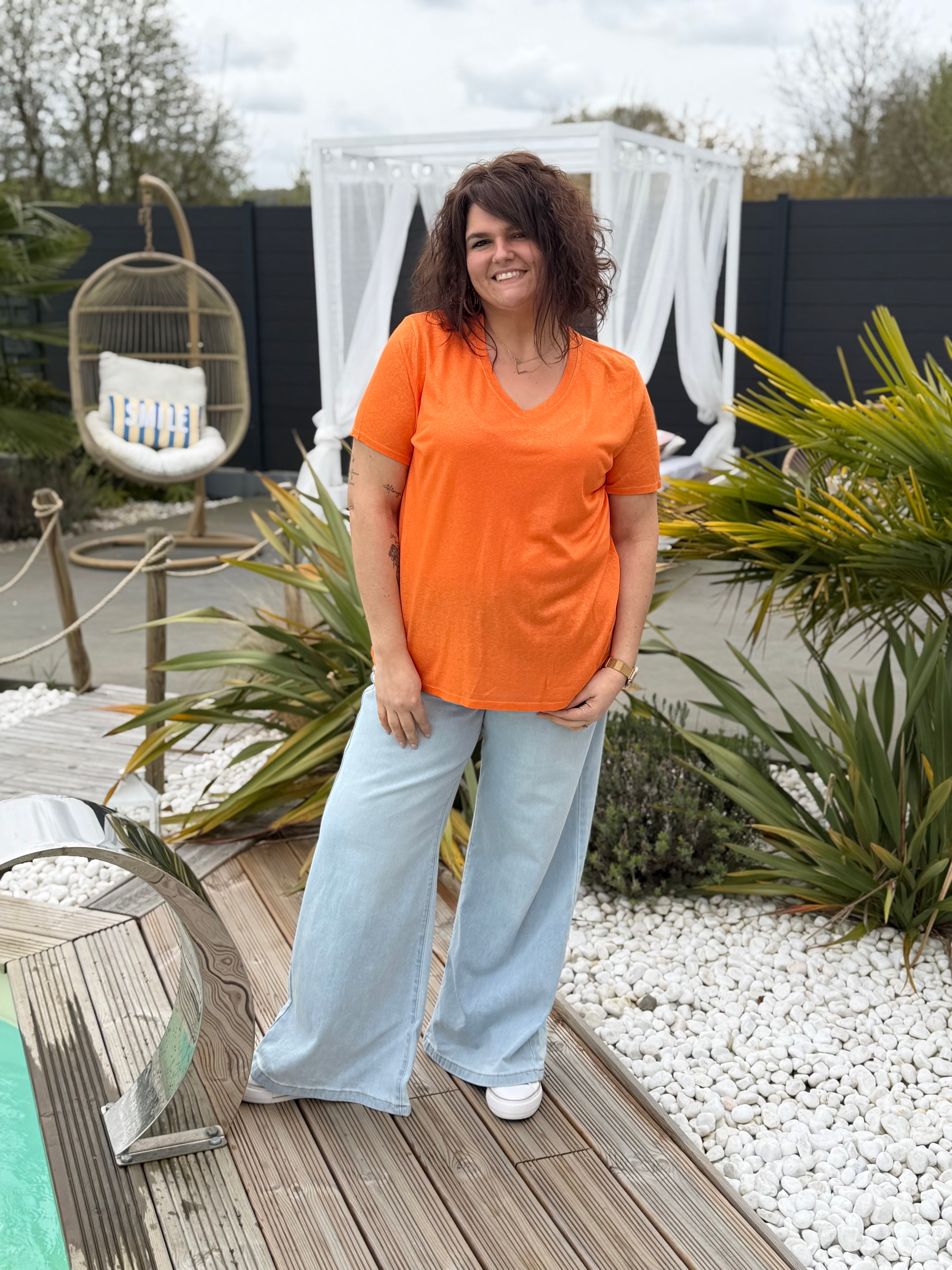 T-Shirt Calya orange