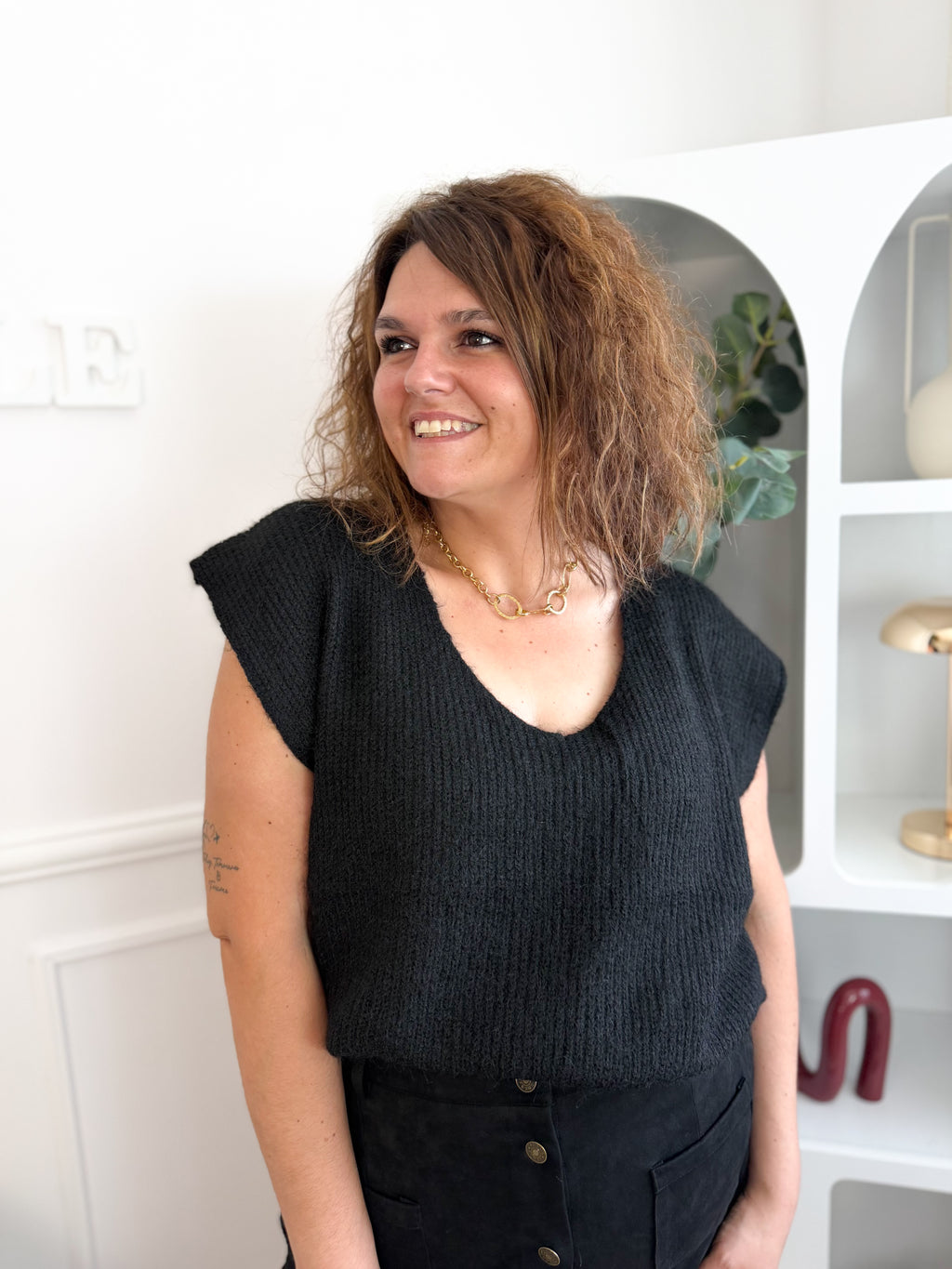 Pull sans manches Inès