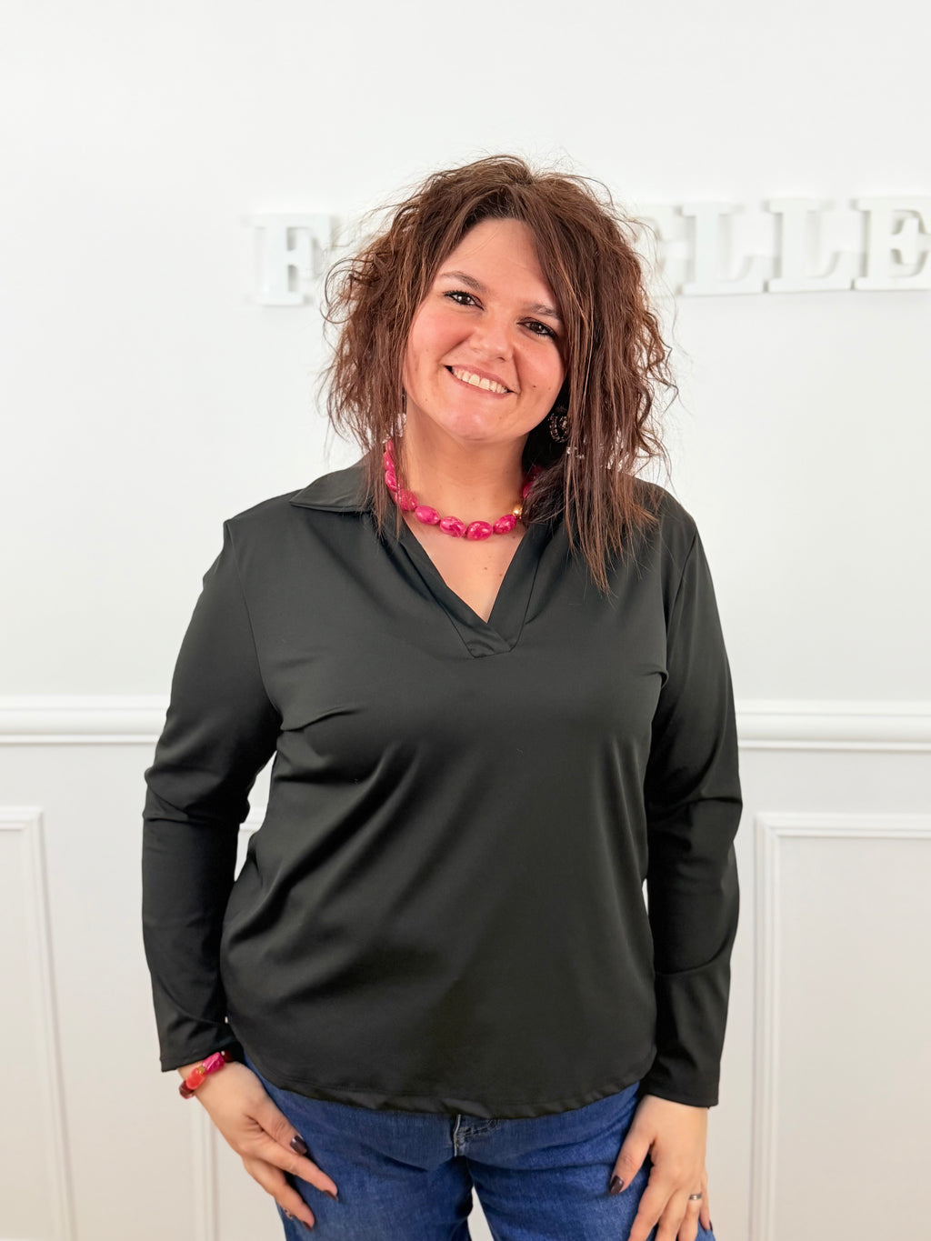 La blouse Soraya noir 🖤