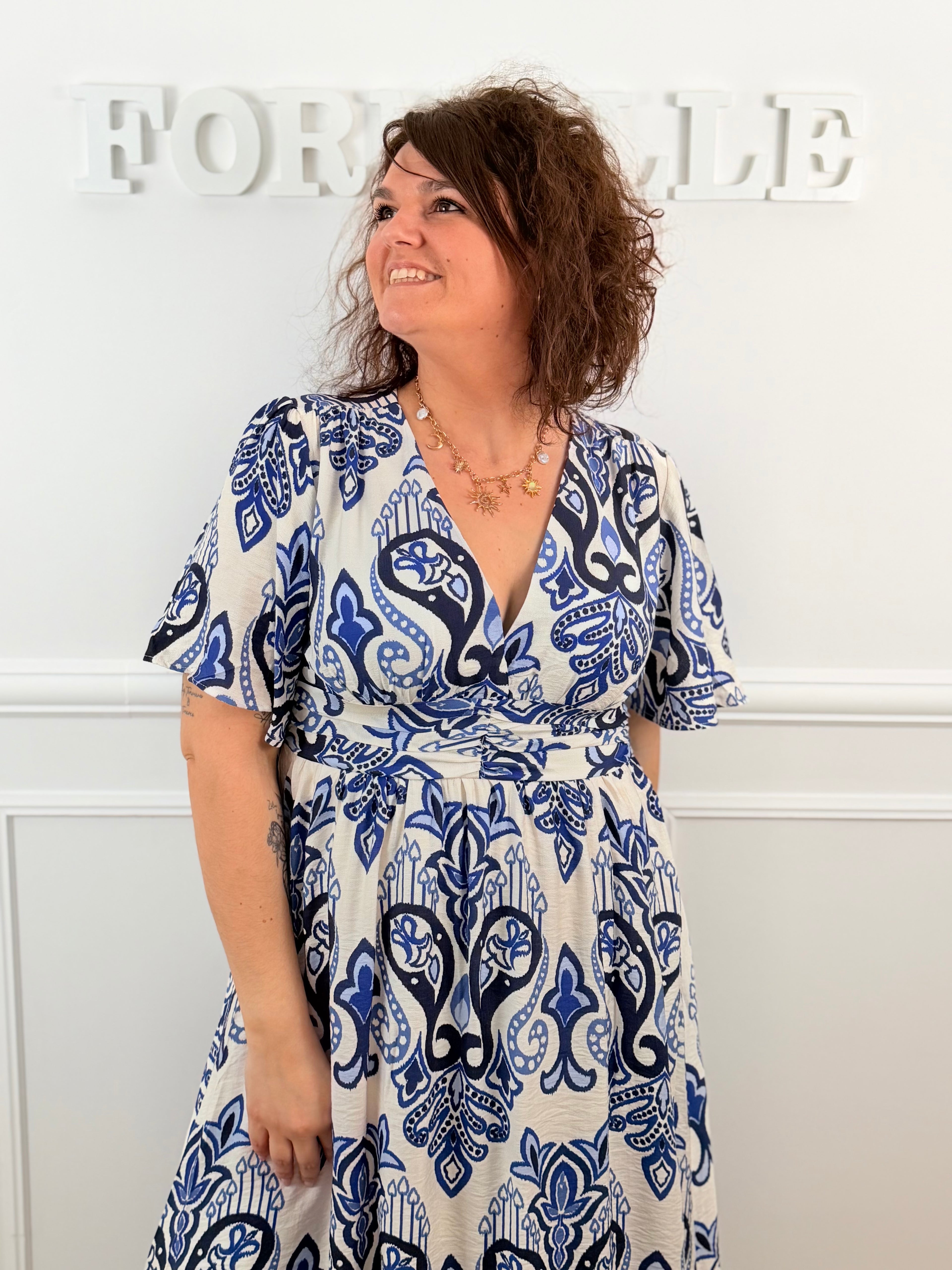 Robe Stella bleu