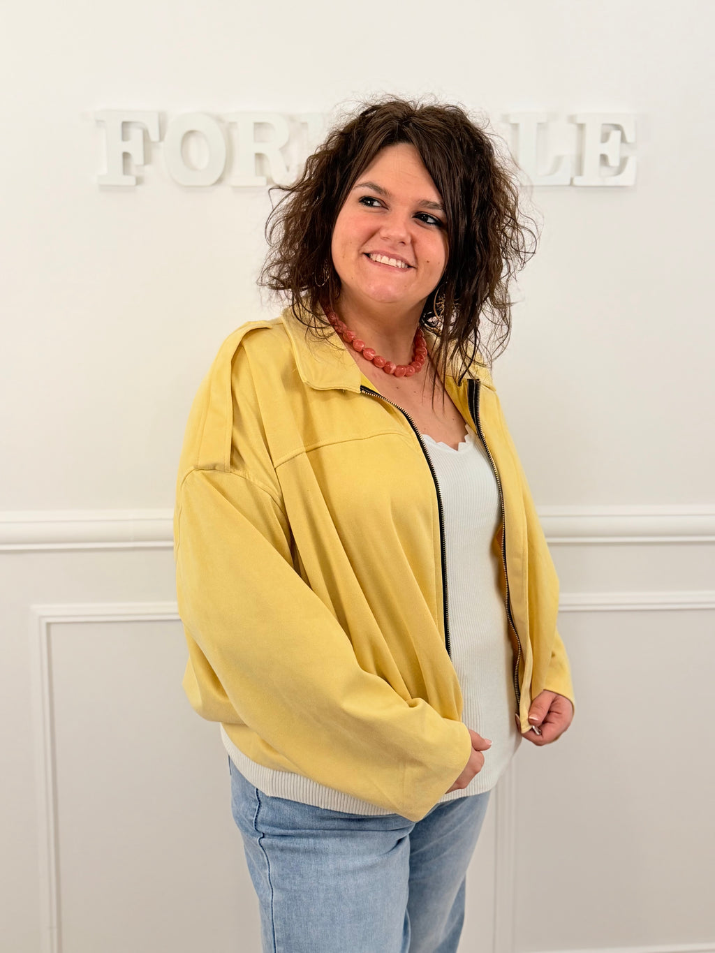 Veste Azel jaune