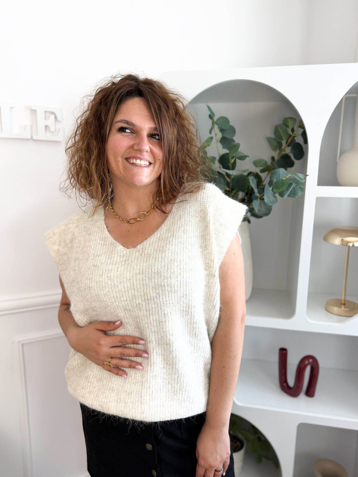 Pull sans manches Inès