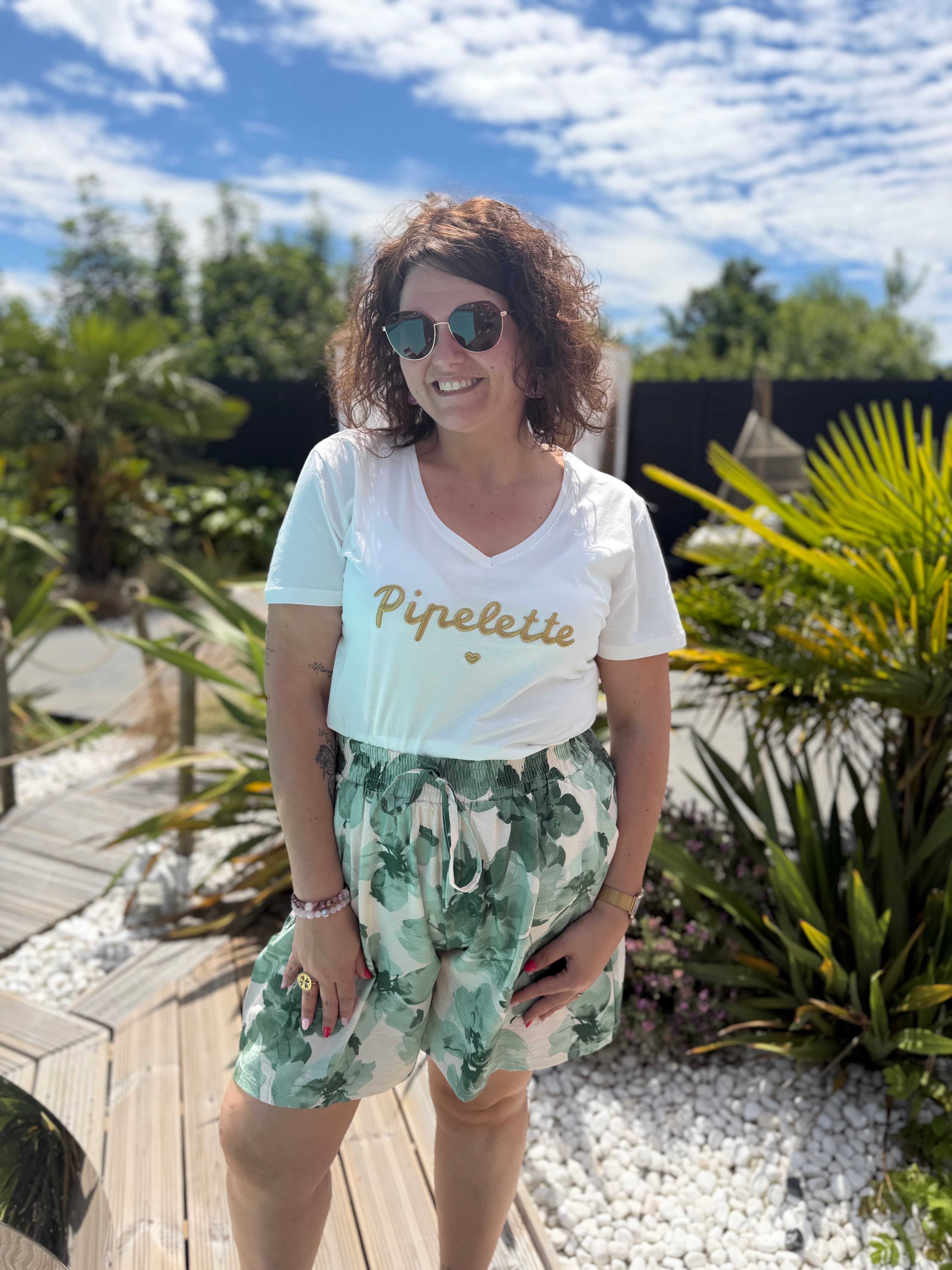 Short fluide vert