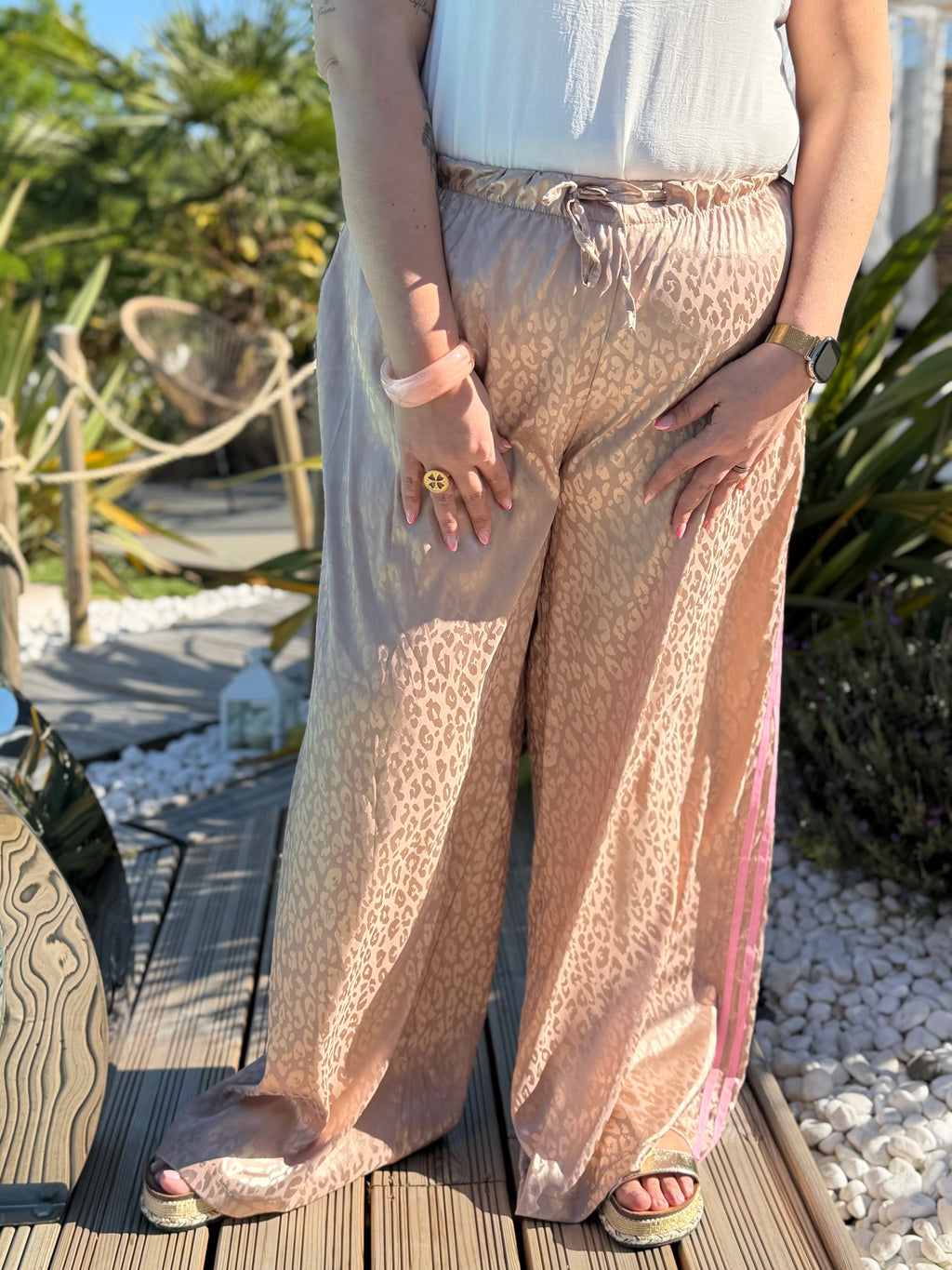 Pantalon léopard
