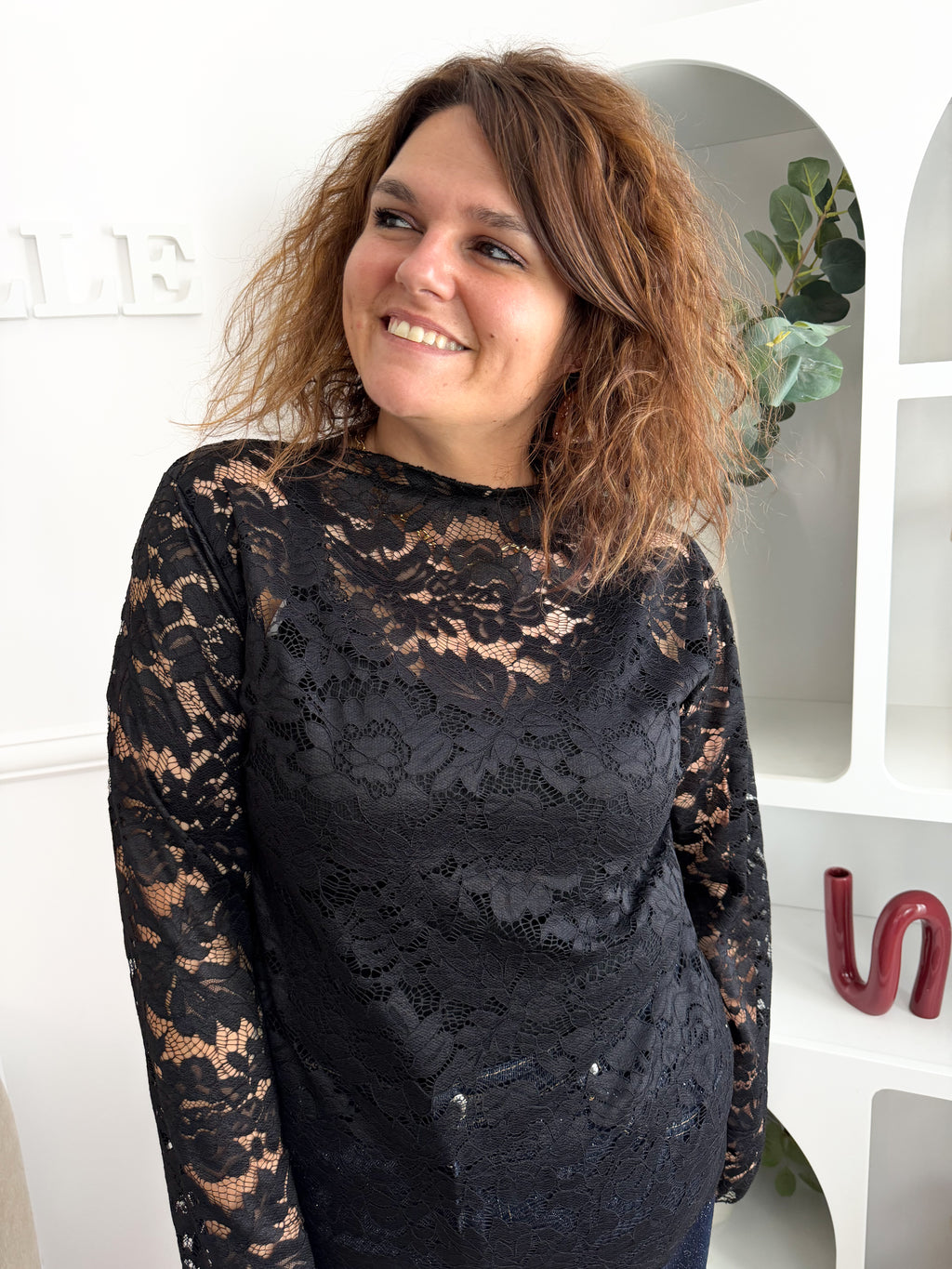 Haut dentelle Fiona