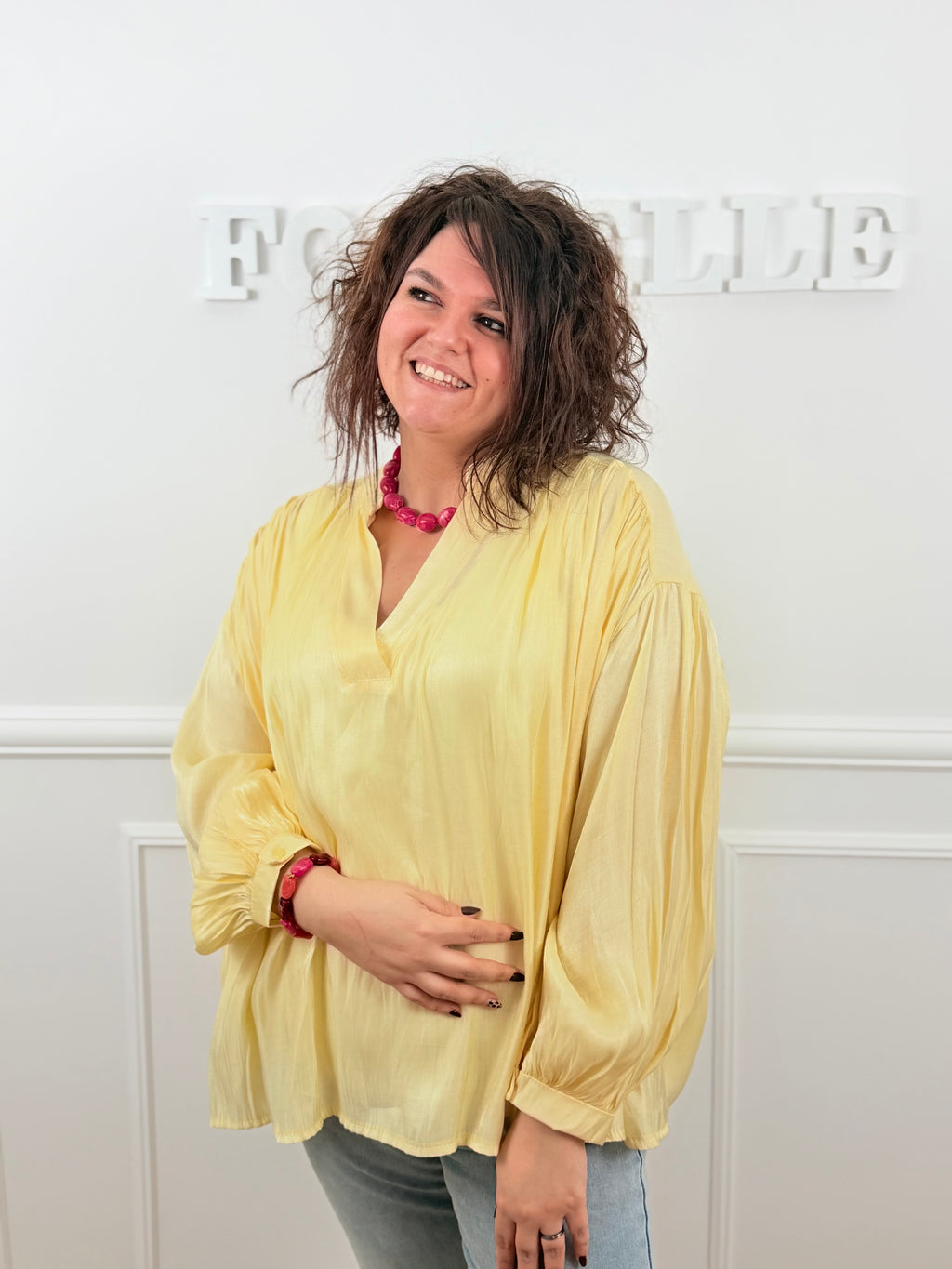 Blouse Naia jaune