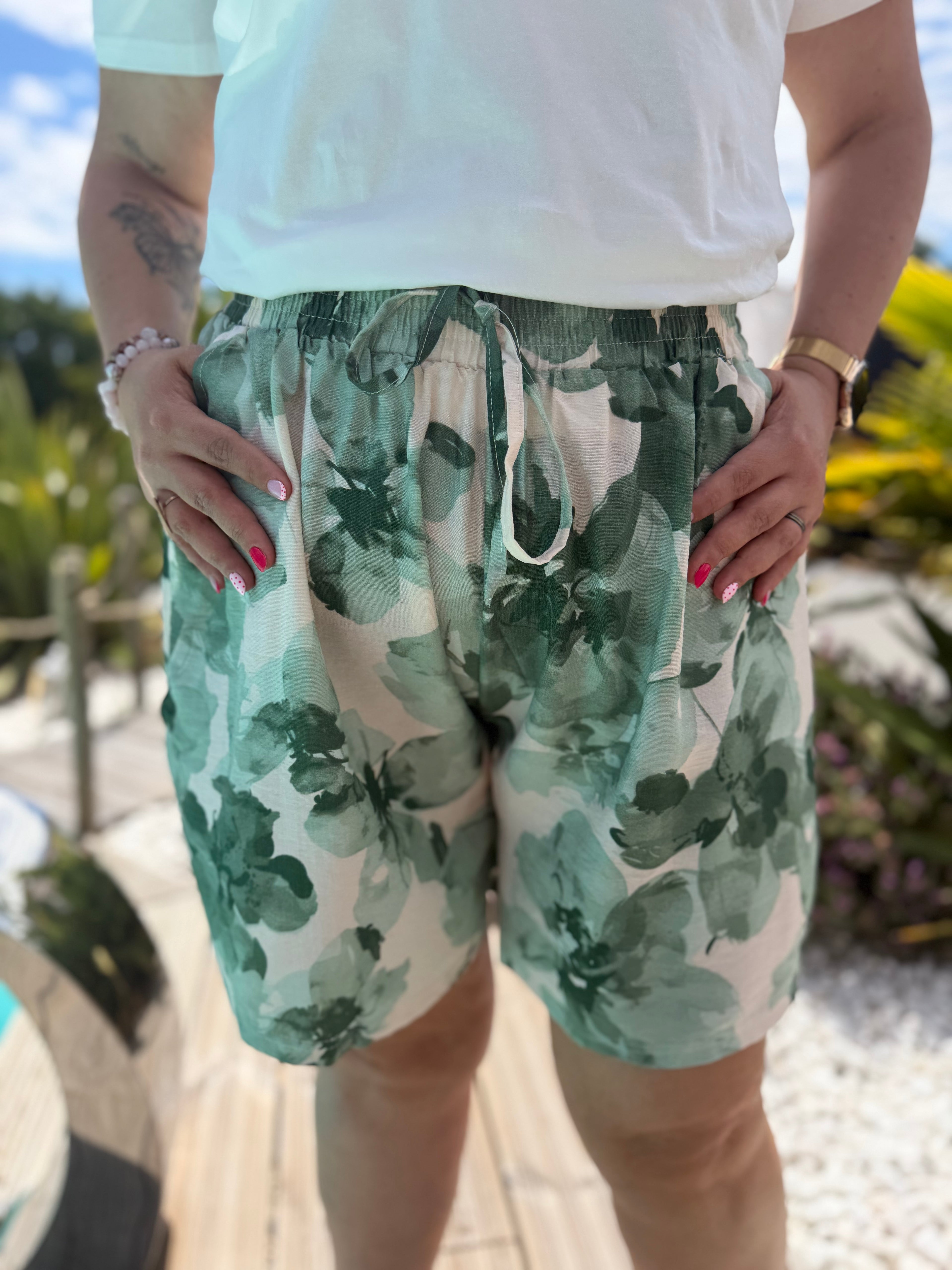 Short fluide vert