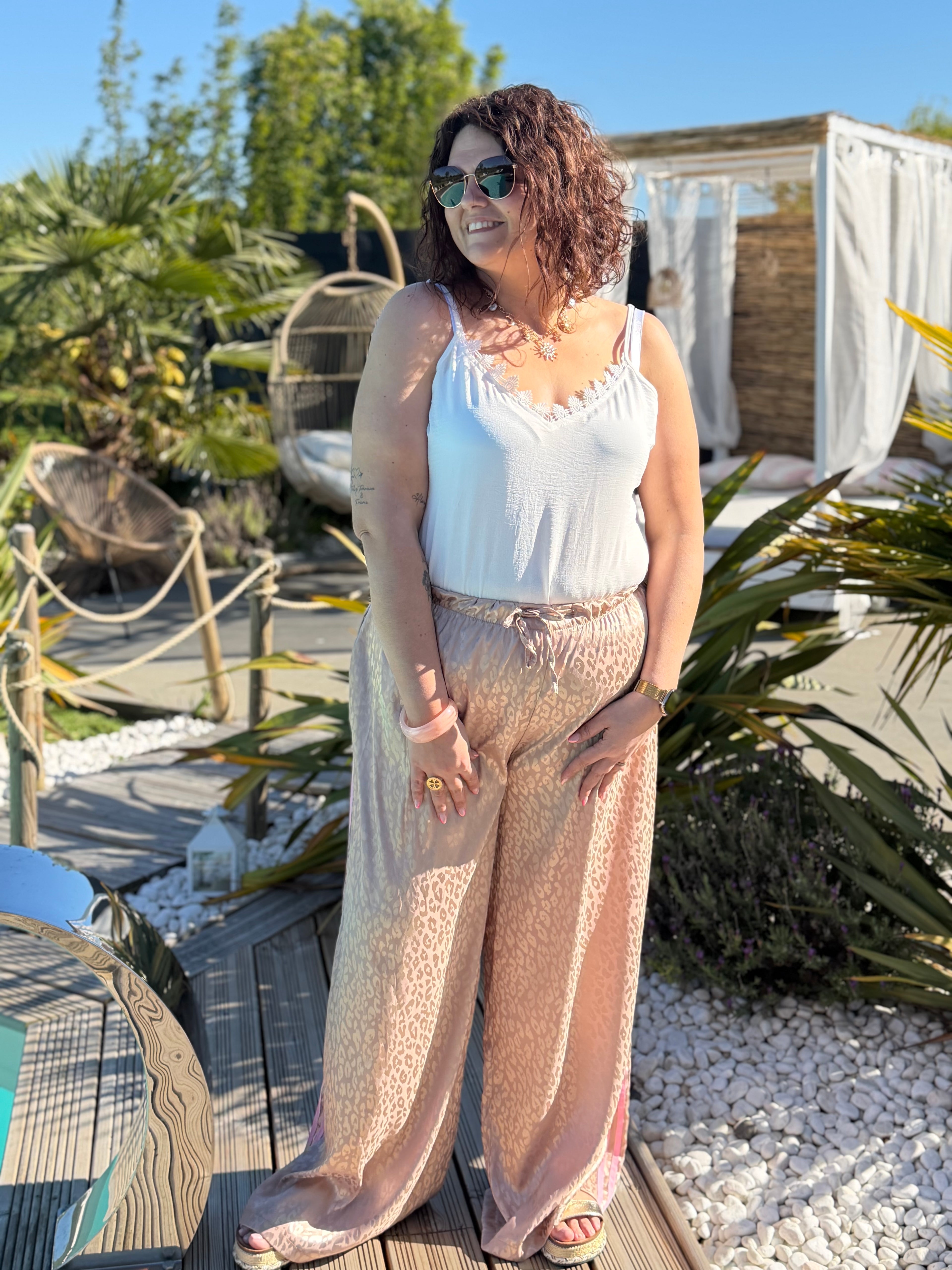 Pantalon léopard