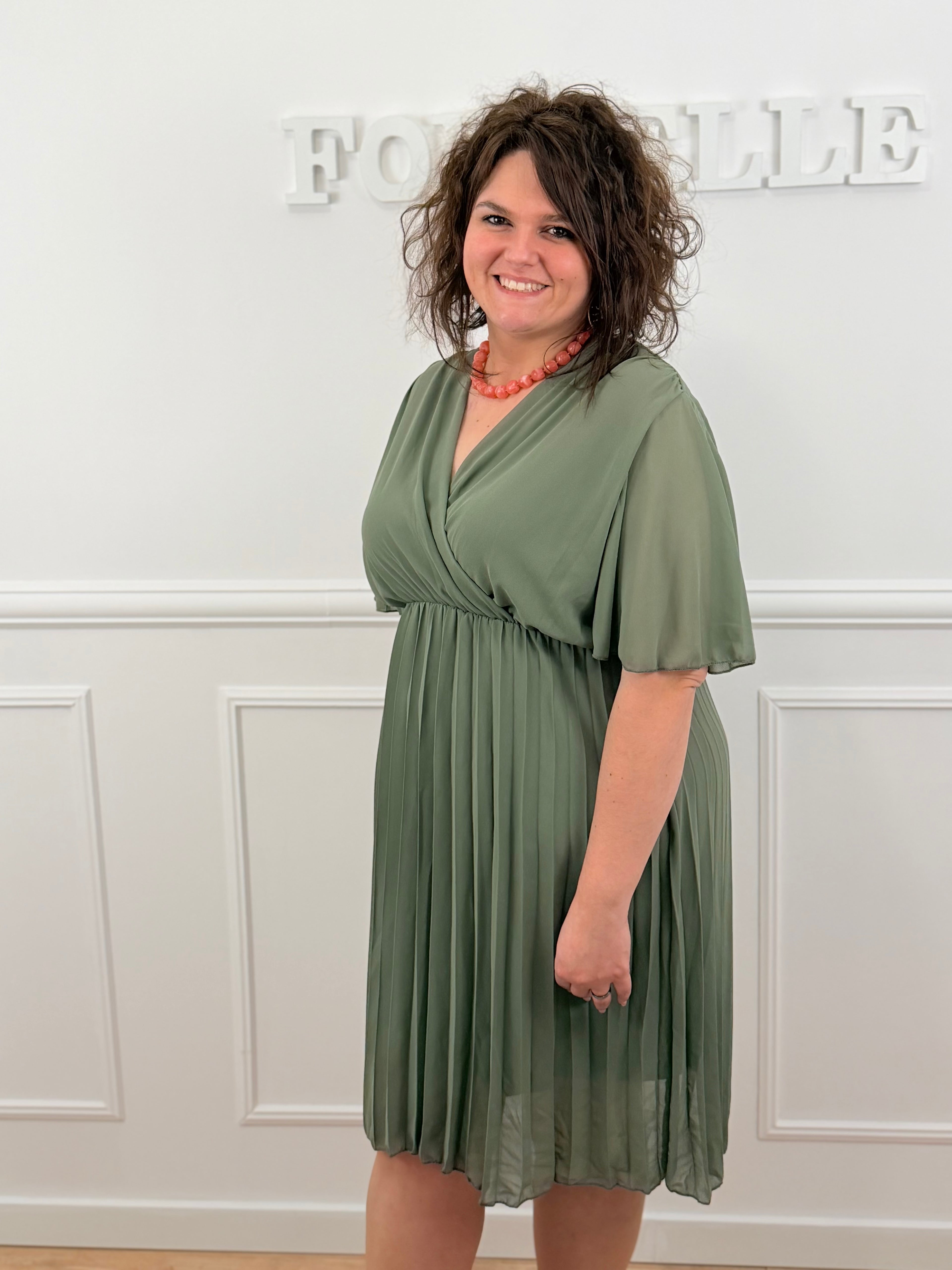 Robe Séréna kaki