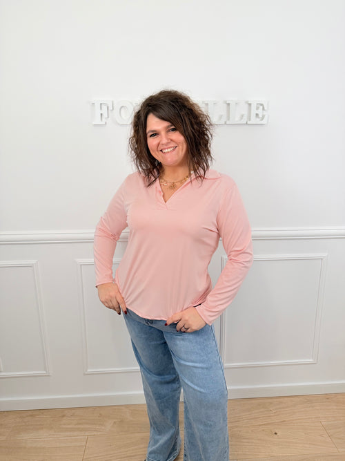 Blouse Soraya rose