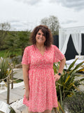 La robe Shanna rose