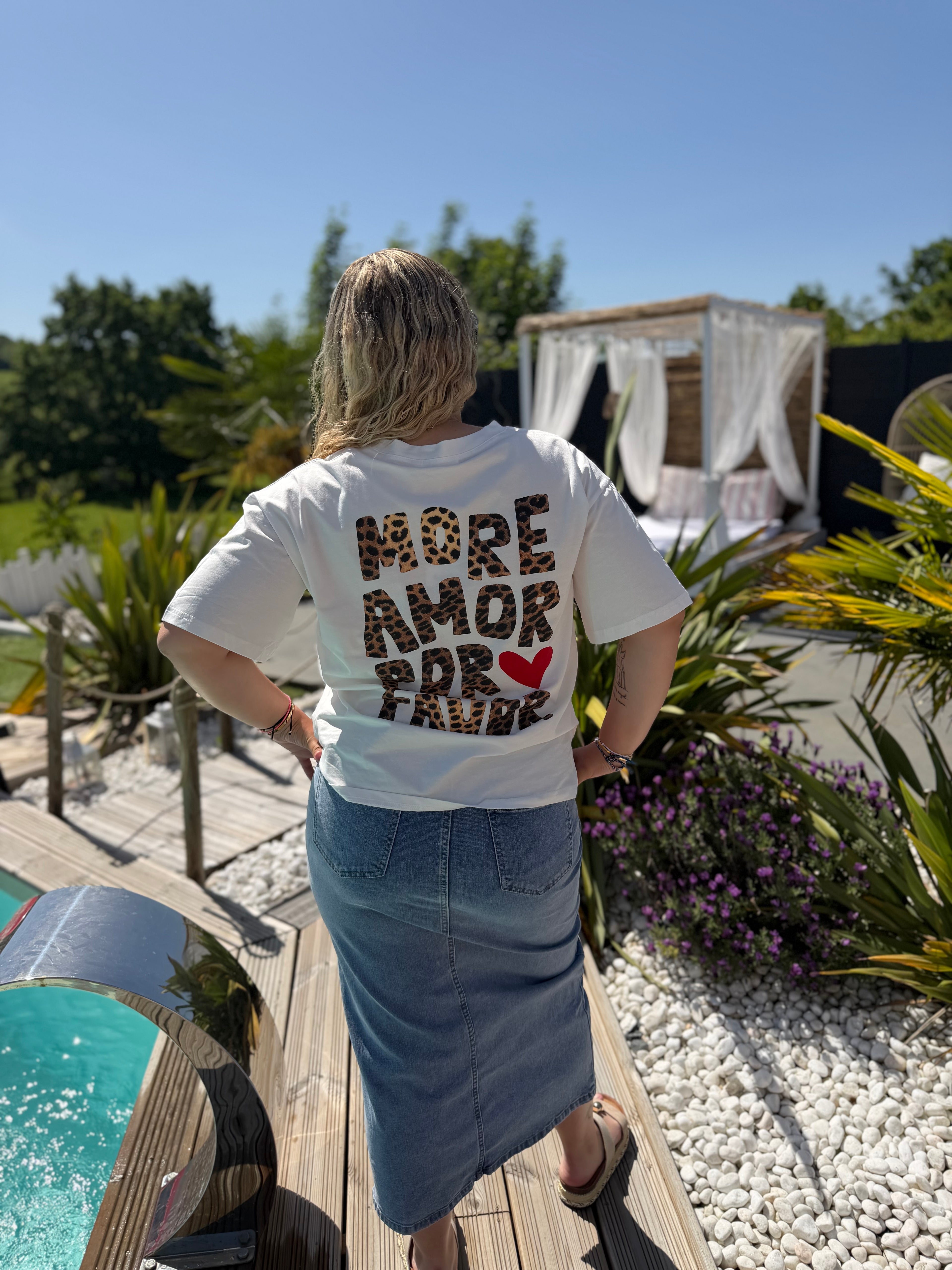 Jupe longue jeans