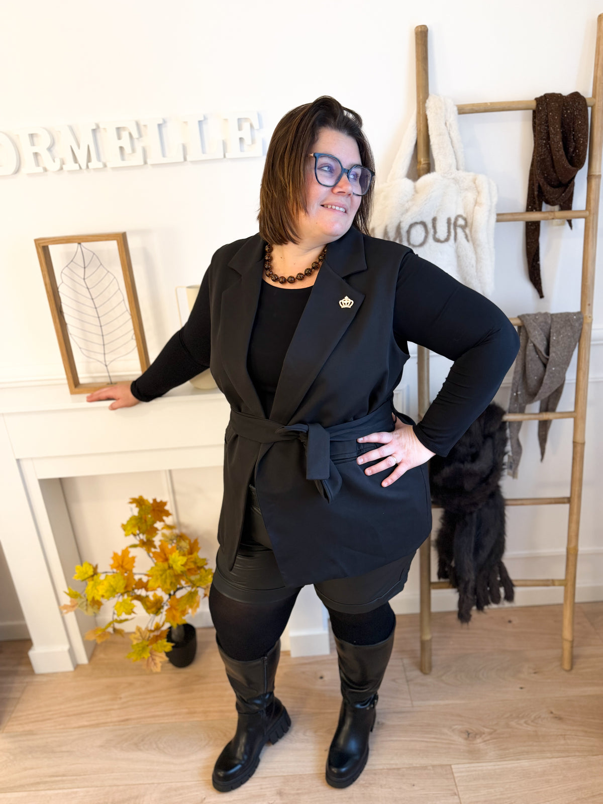 Le blazer sans manches Queens