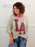 Haut Los Angeles fushia