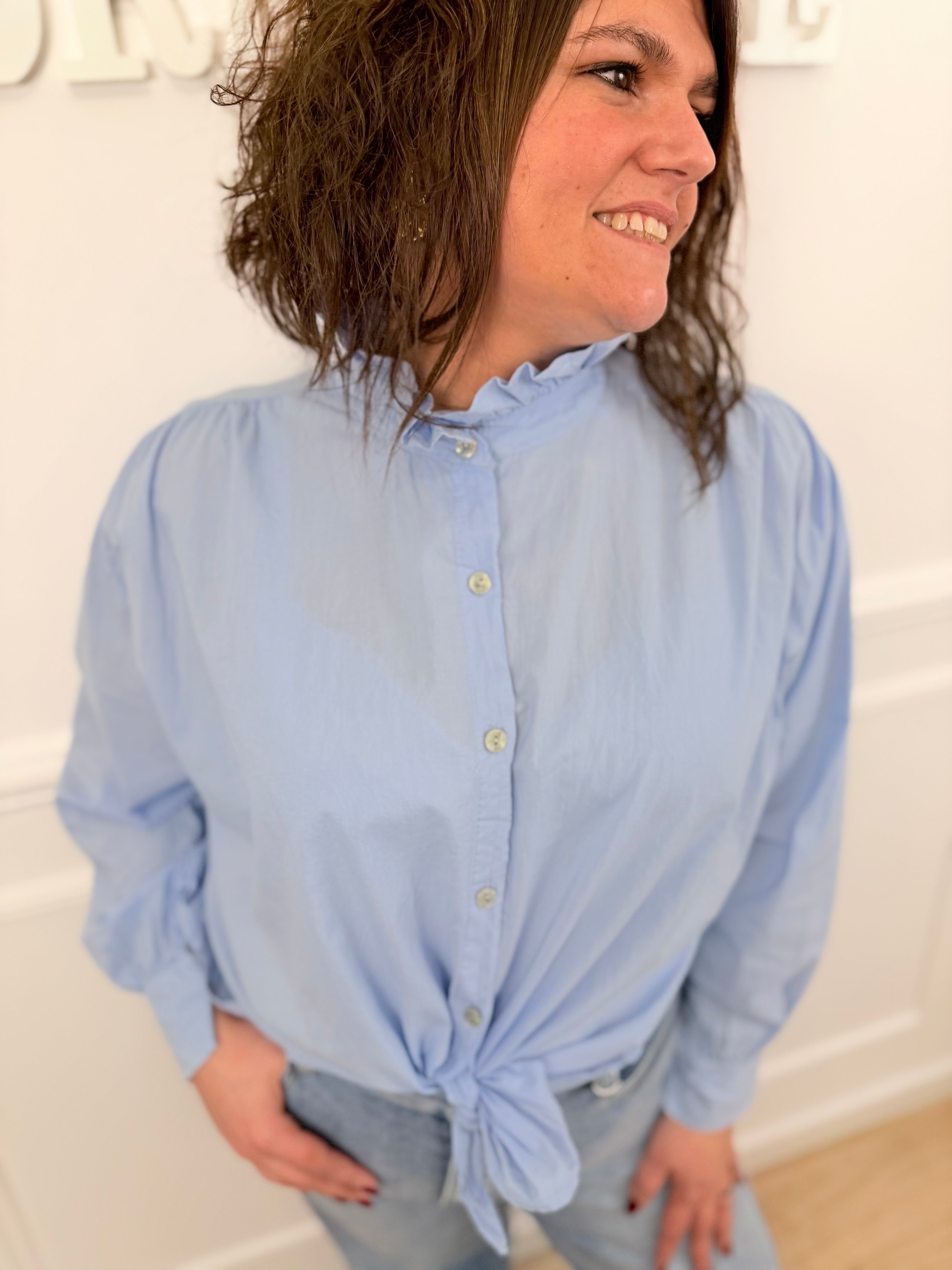 Chemisier Lori bleu