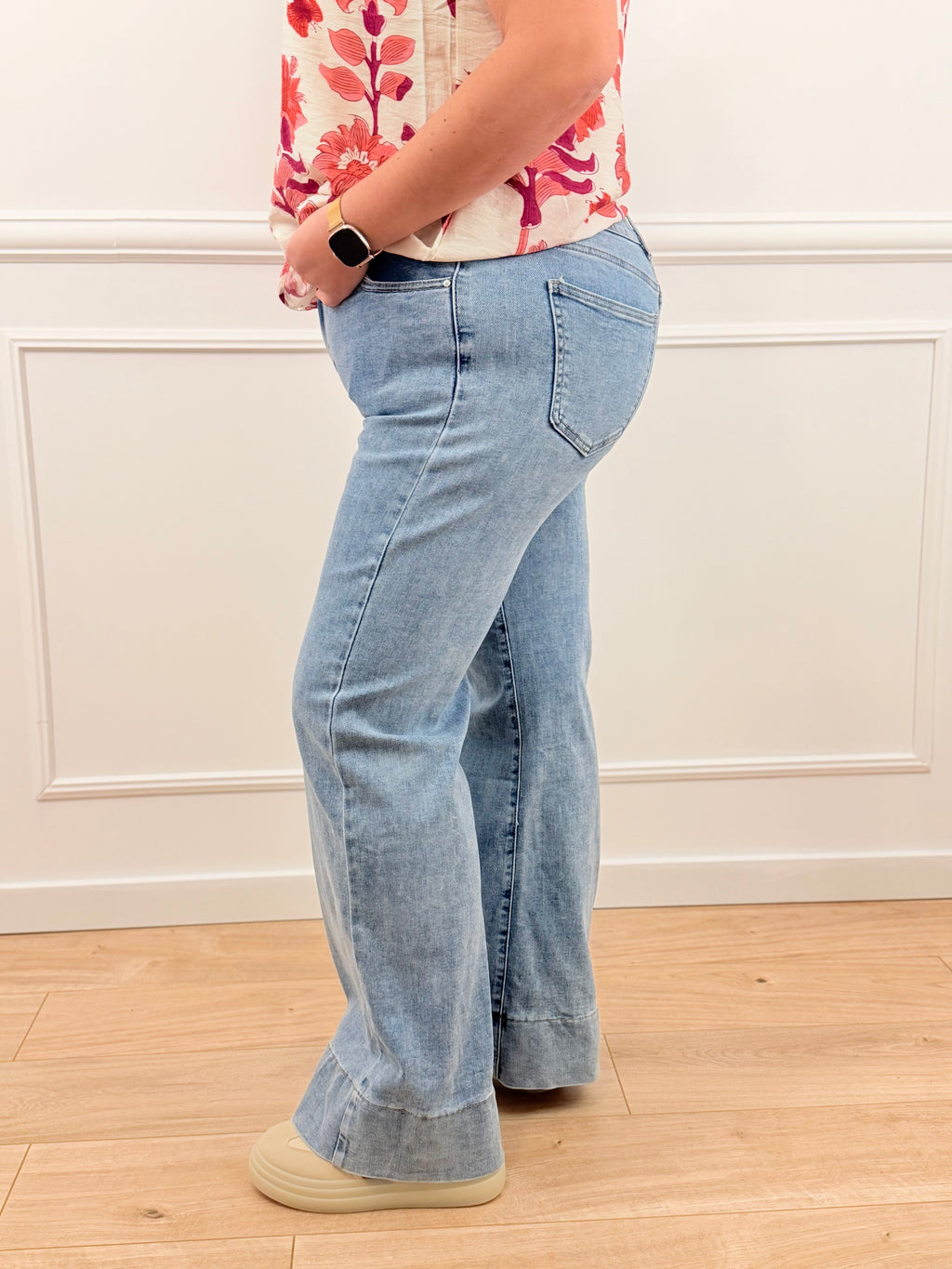 Le jeans Aline clair