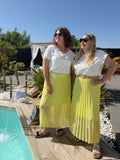 T-shirt amour jaune