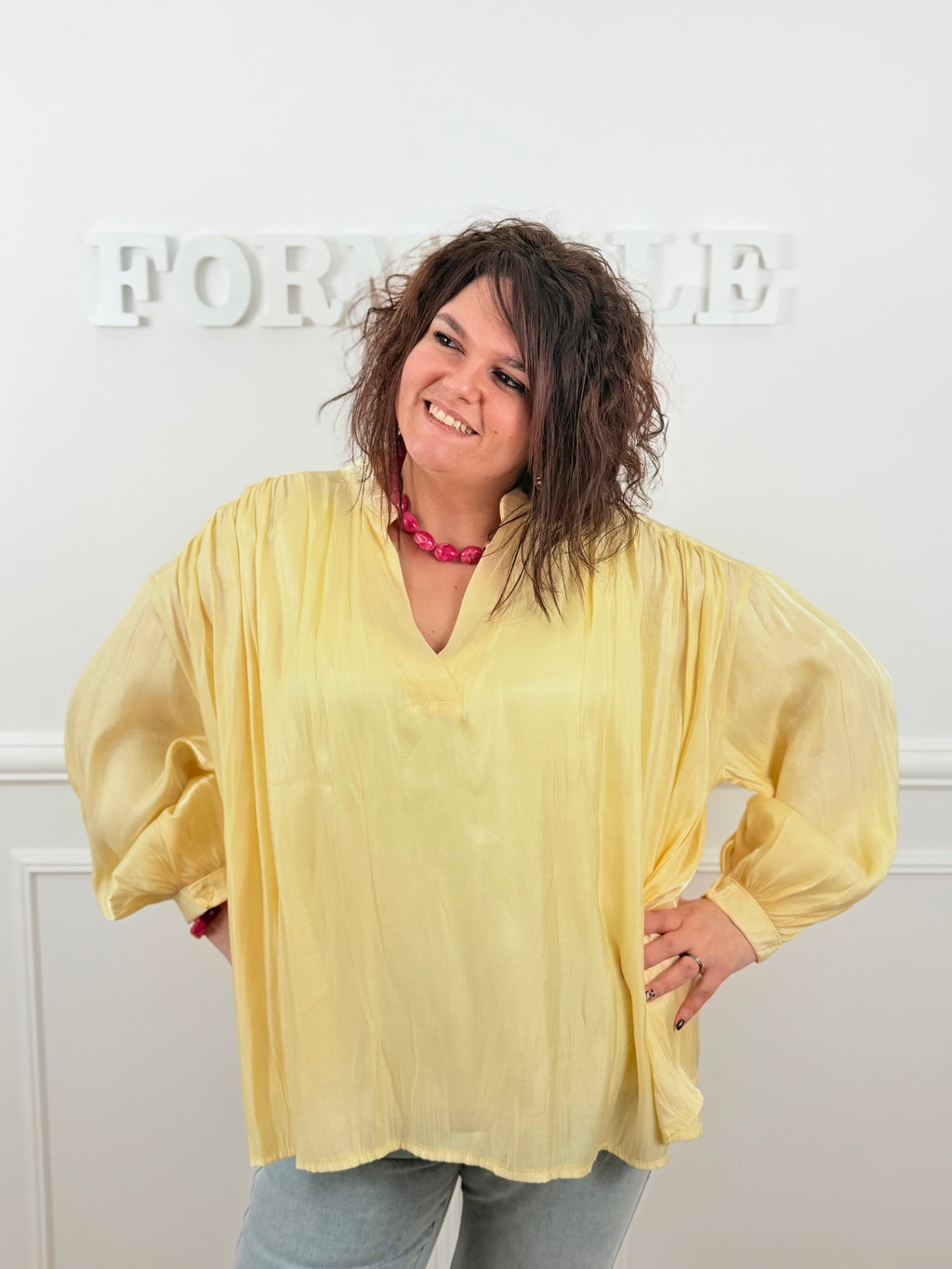 Blouse Naia jaune