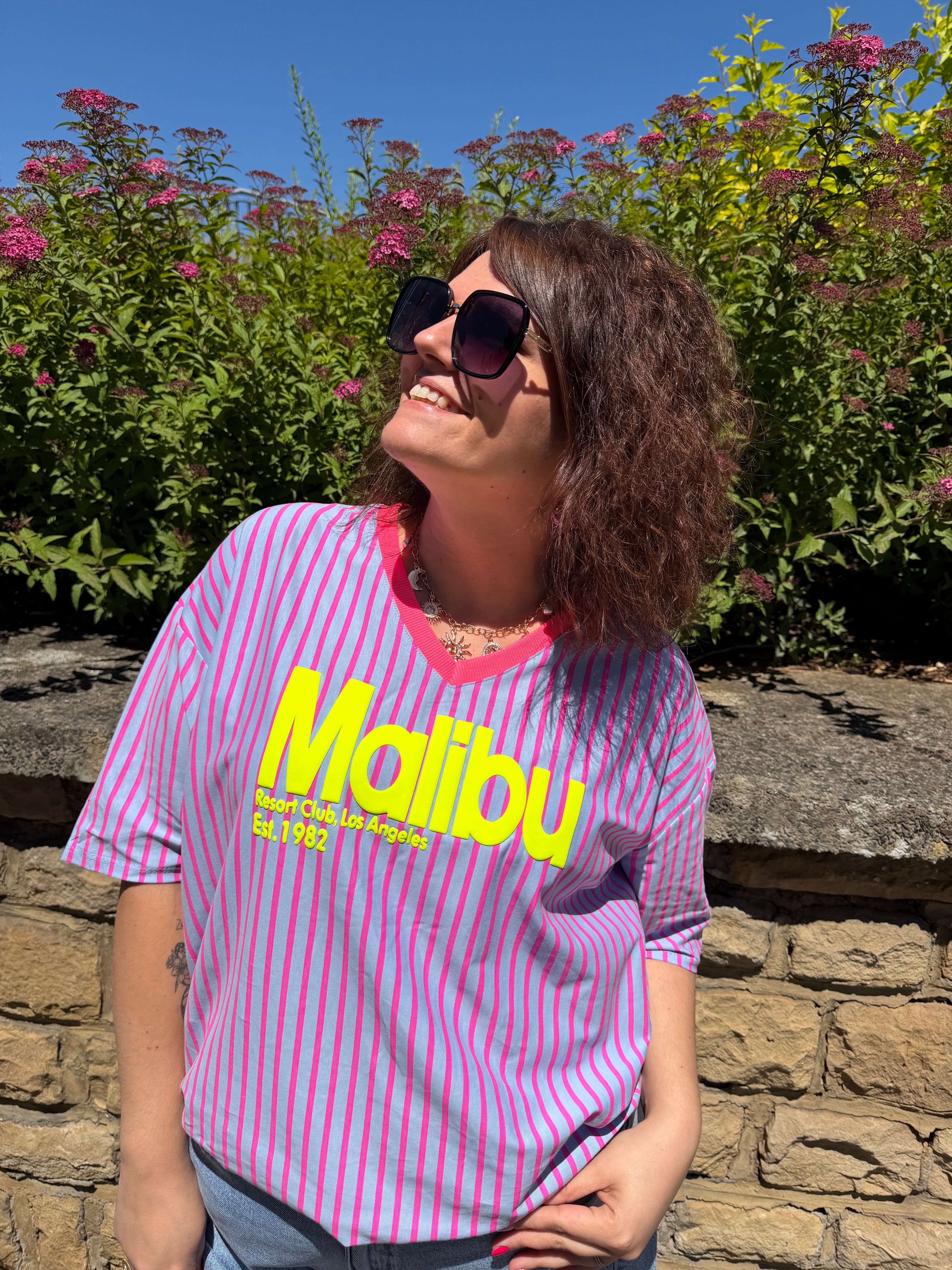 T-shirt Malibu mauve