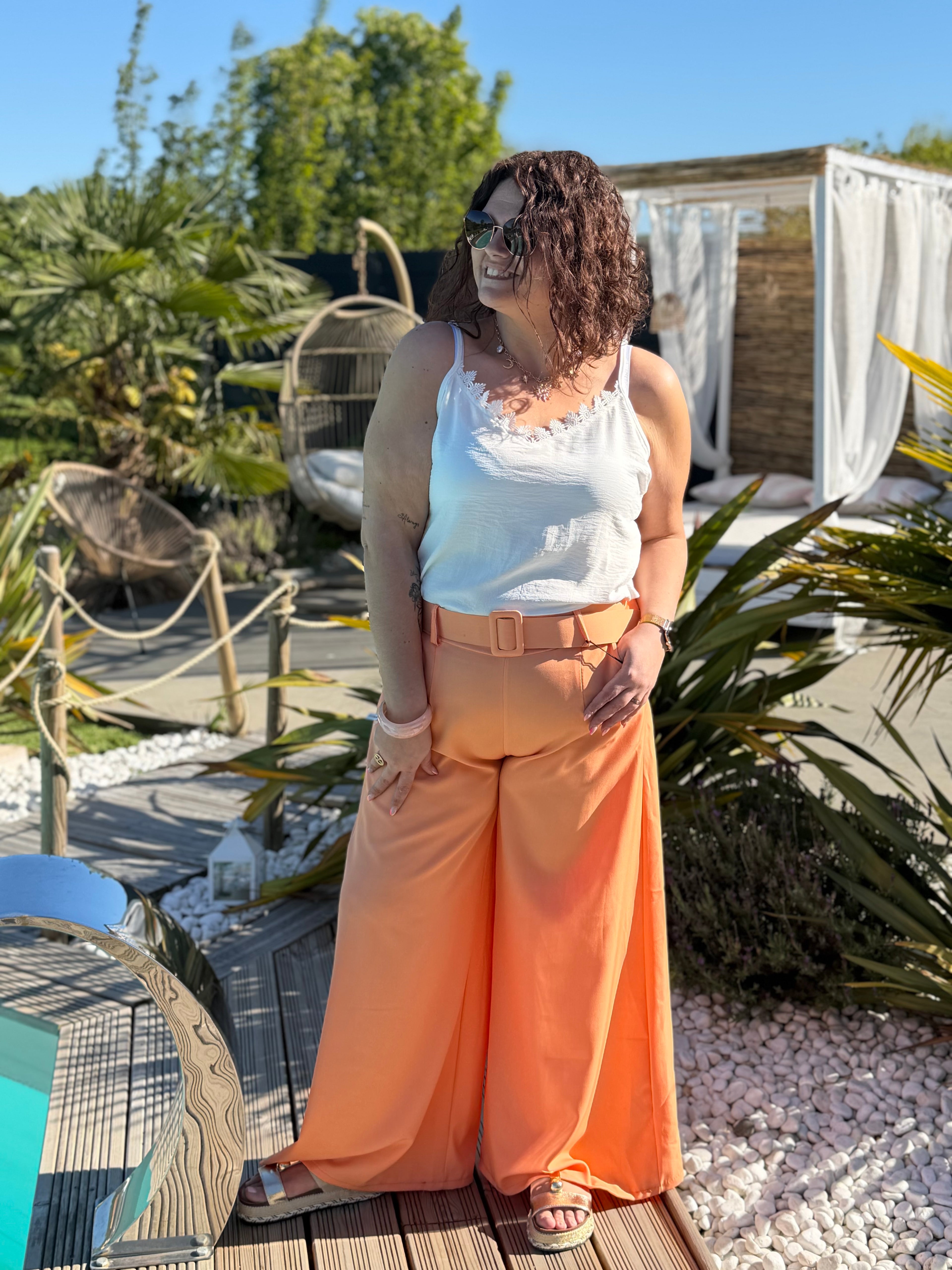 Pantalon orange