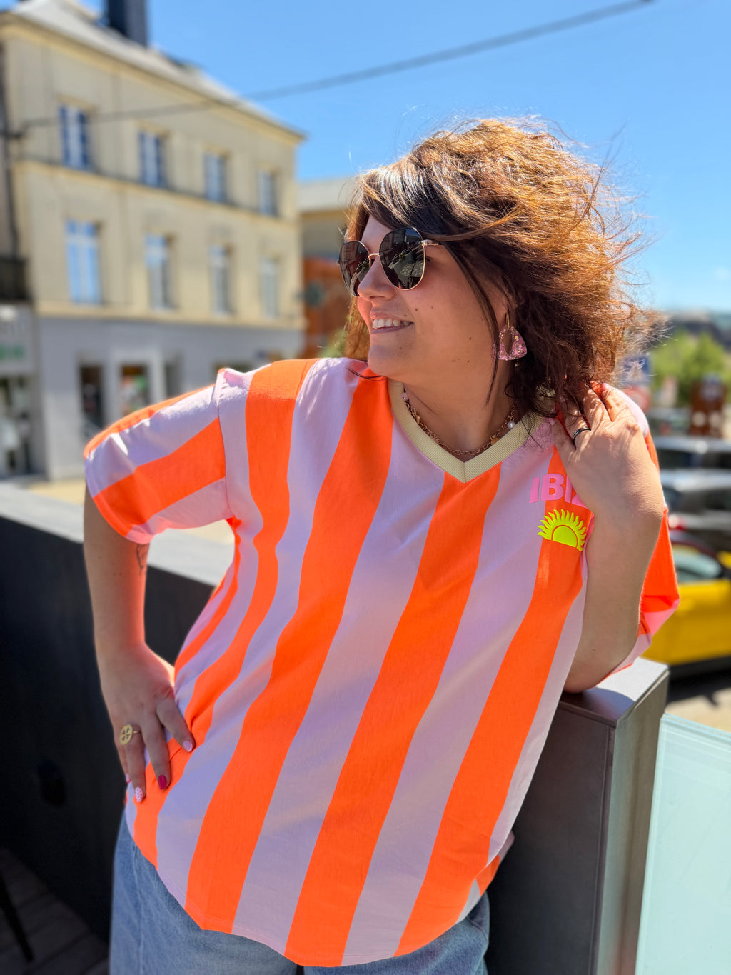 T-shirt Ibiza orange