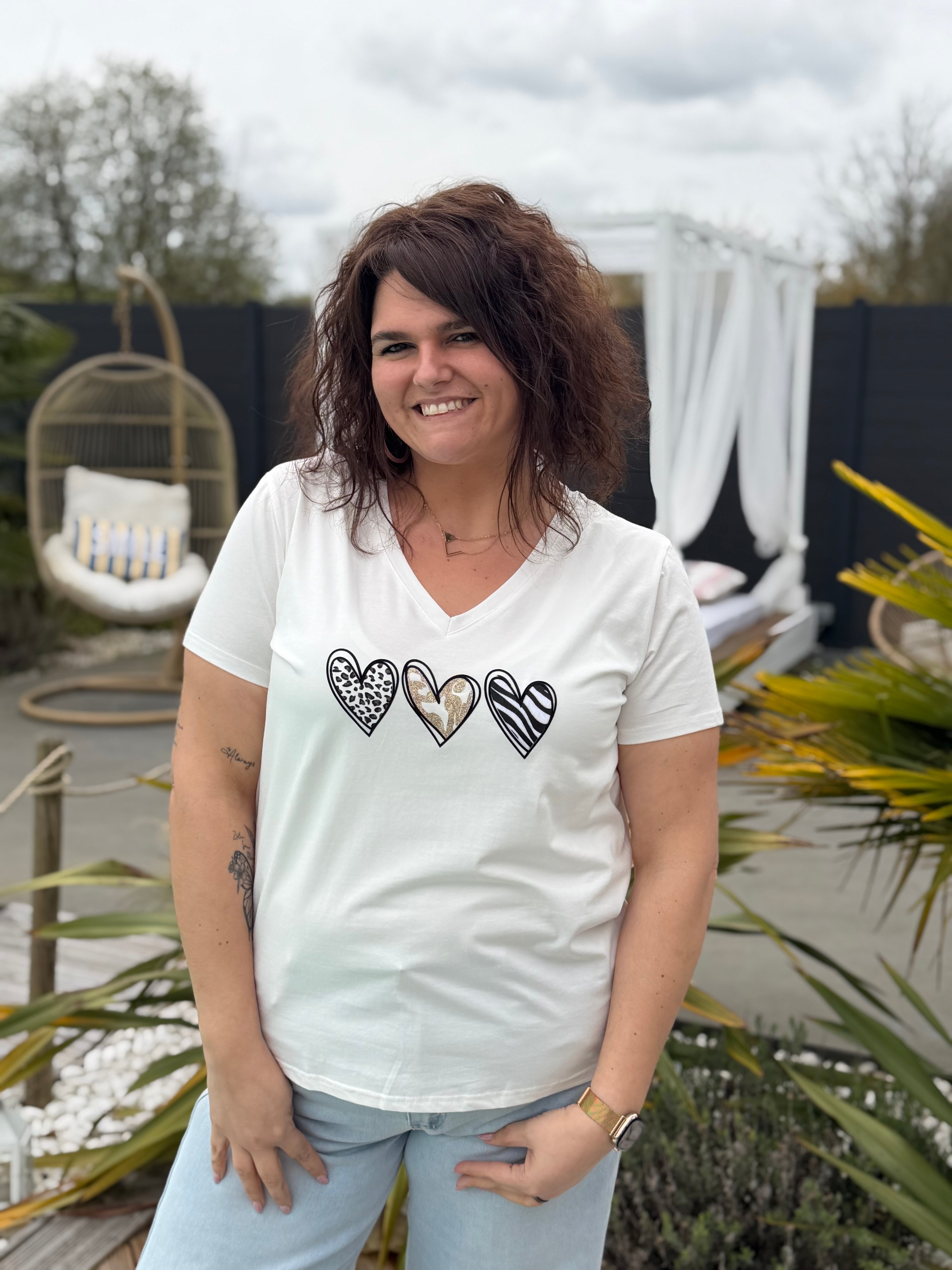 Le t-shirt cœur