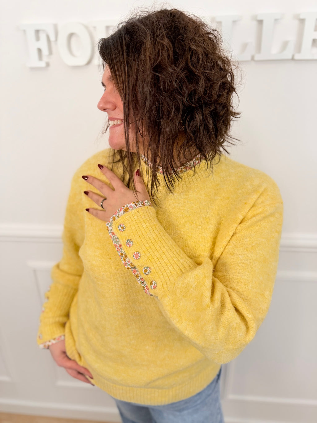 Pull Ella jaune
