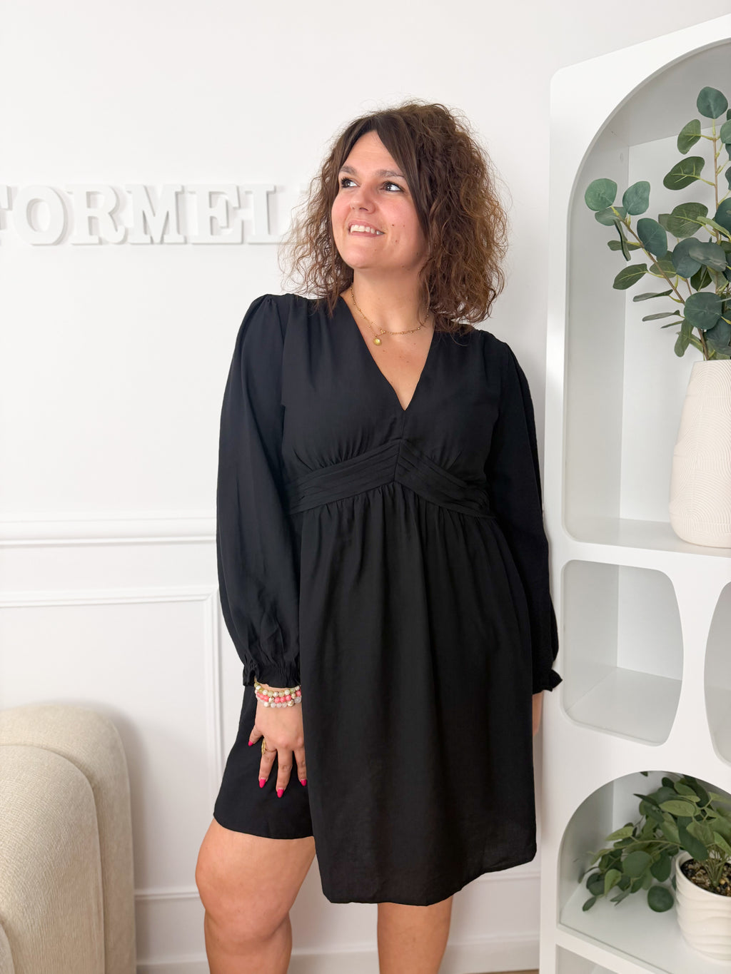 Robe Éliséa noir