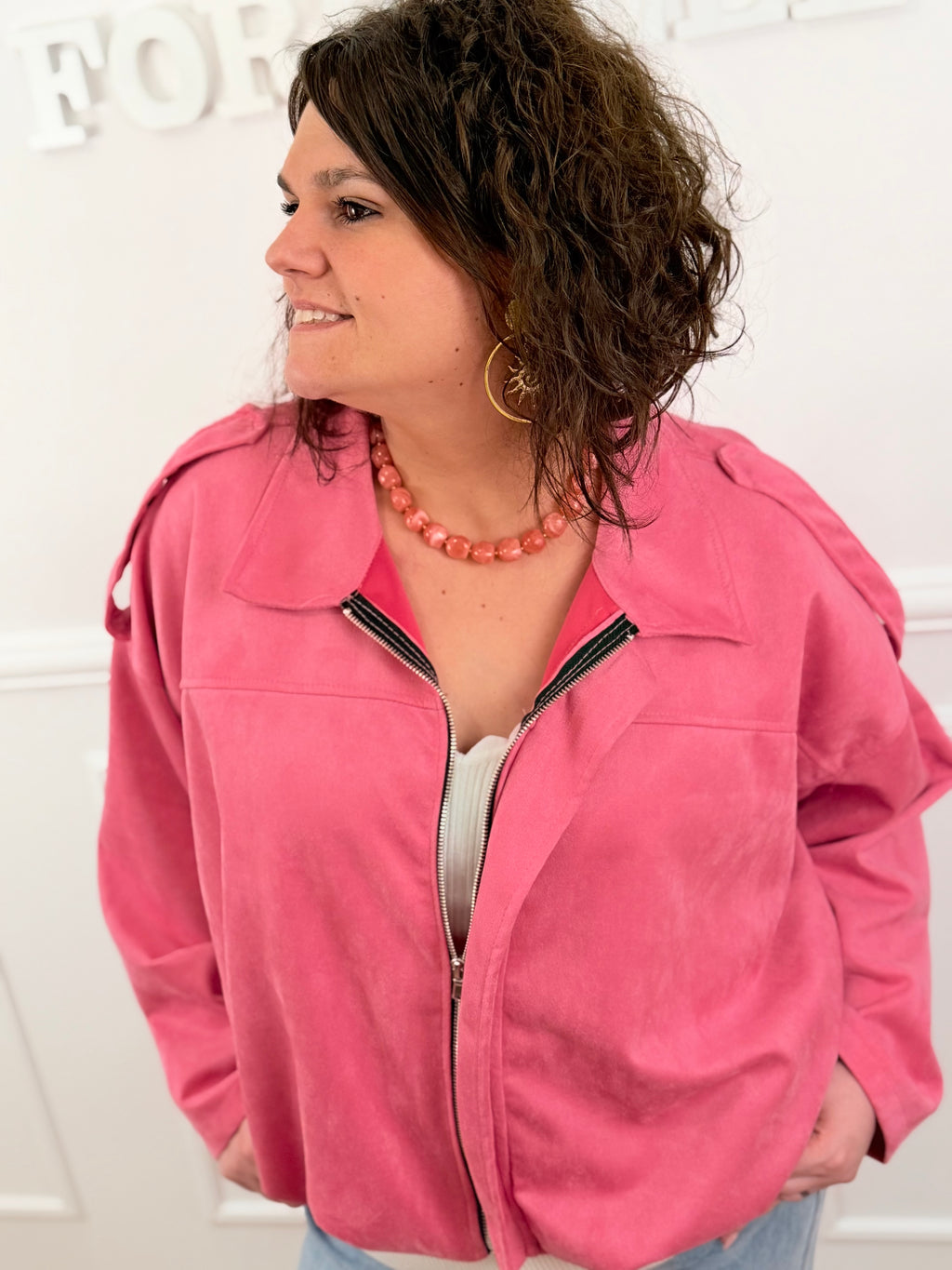Veste Azel rose