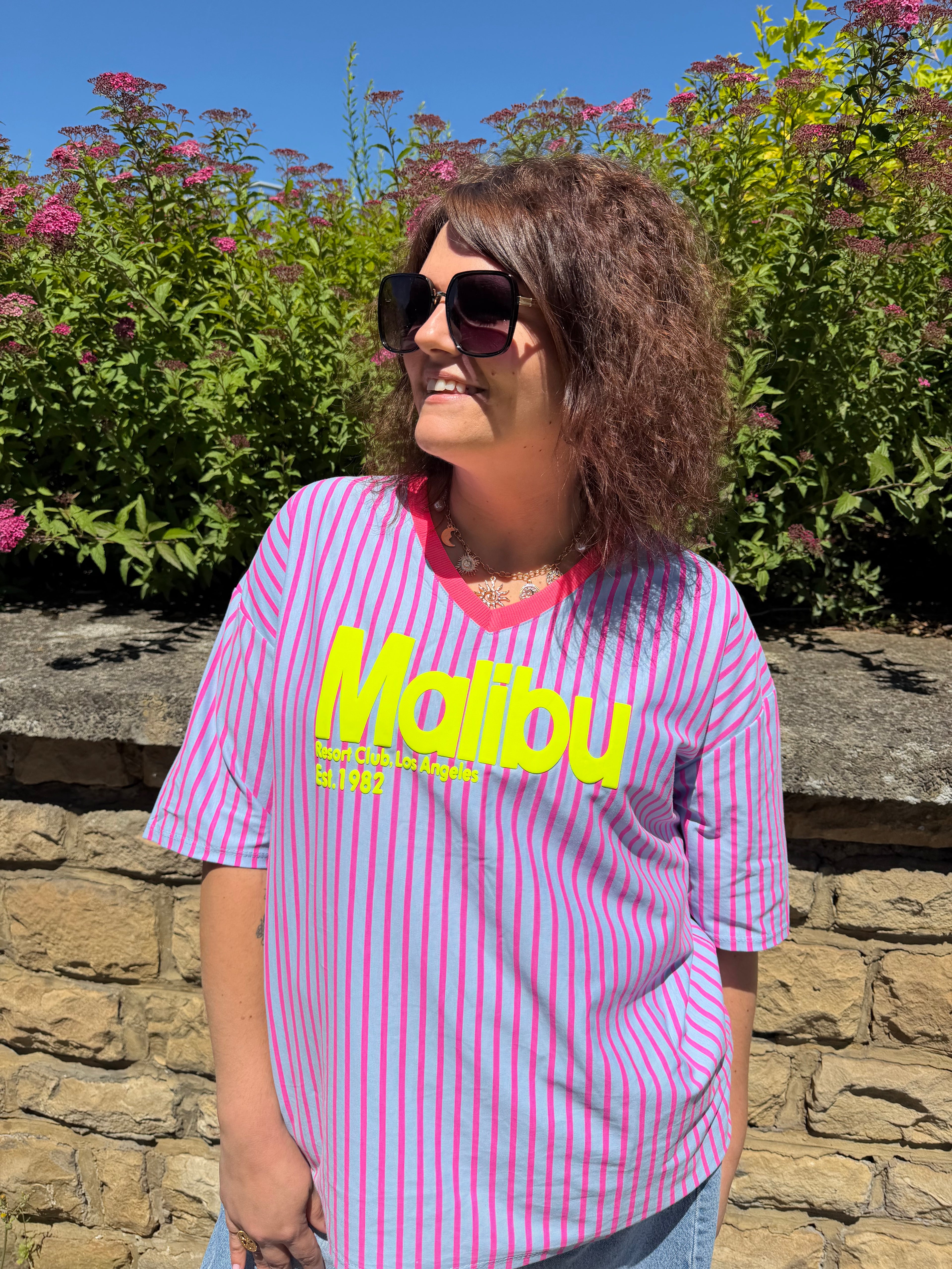 T-shirt Malibu mauve