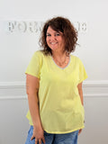 T-shirt Jena jaune