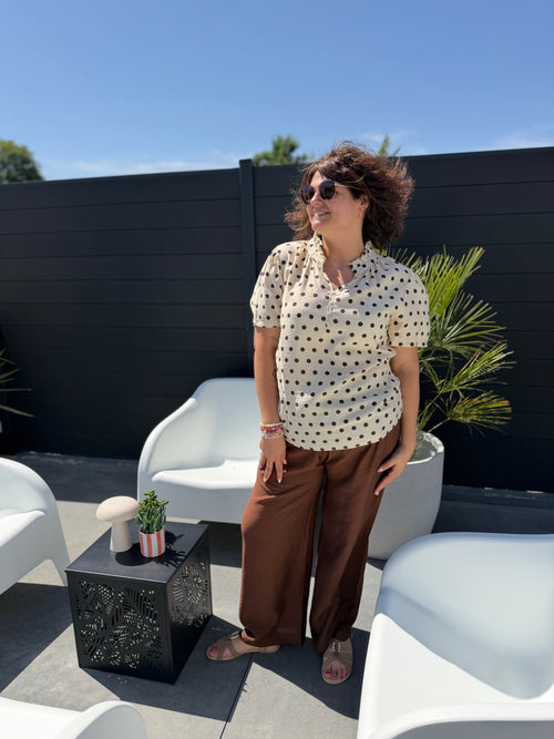 Blouse Orora beige