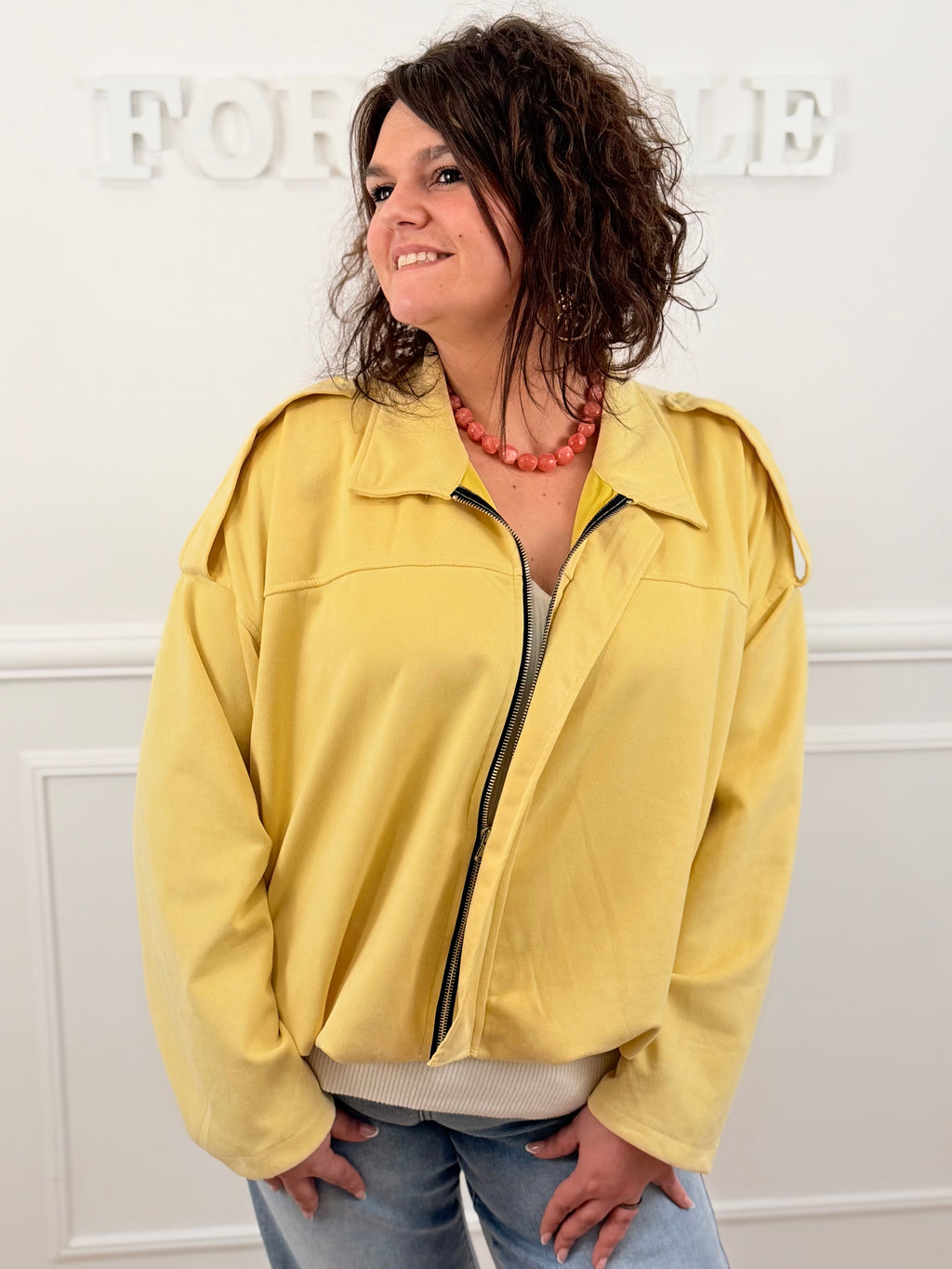 Veste Azel jaune