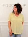 T-Shirt Calya jaune