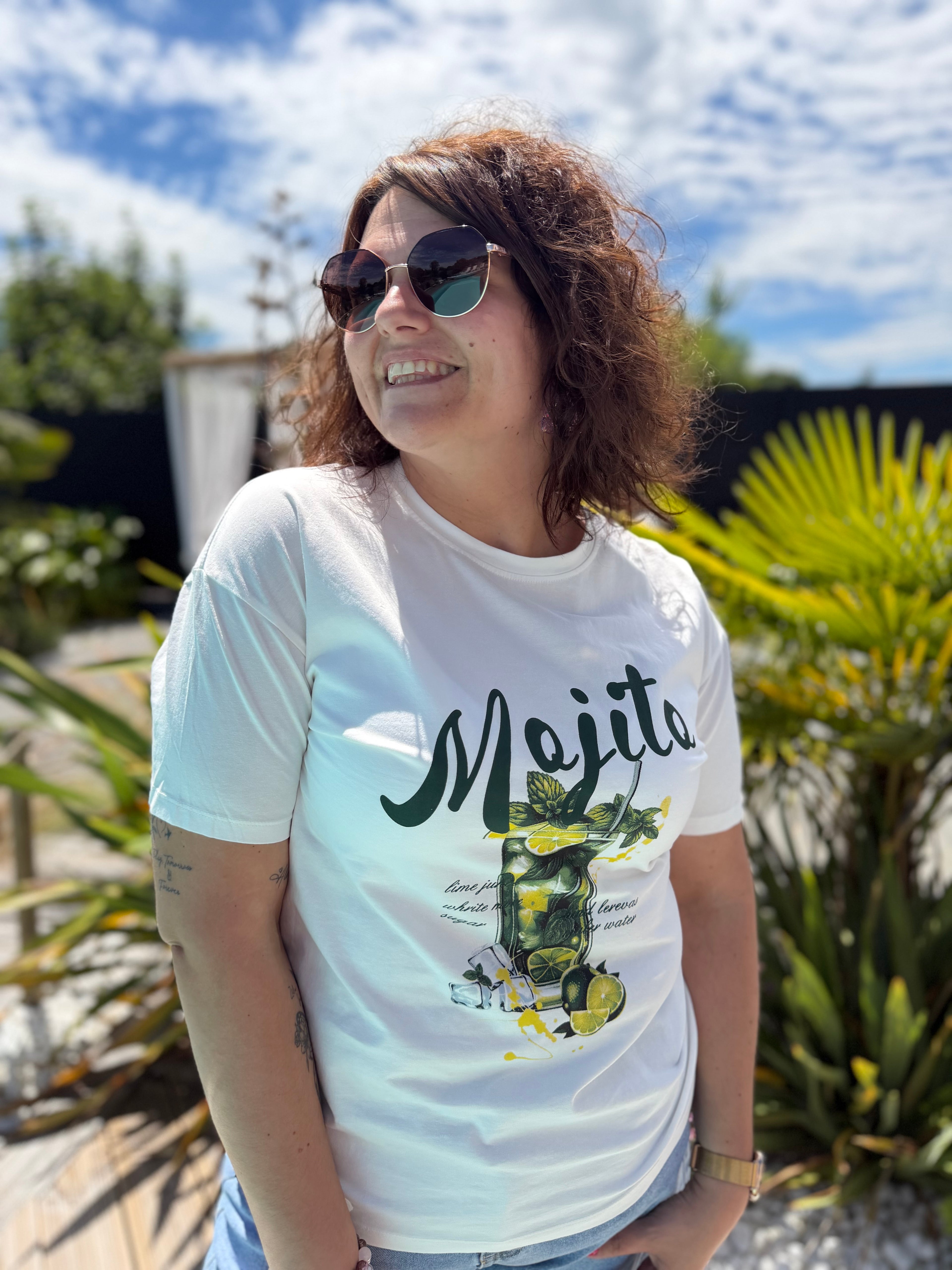T-shirt Mijito blanc